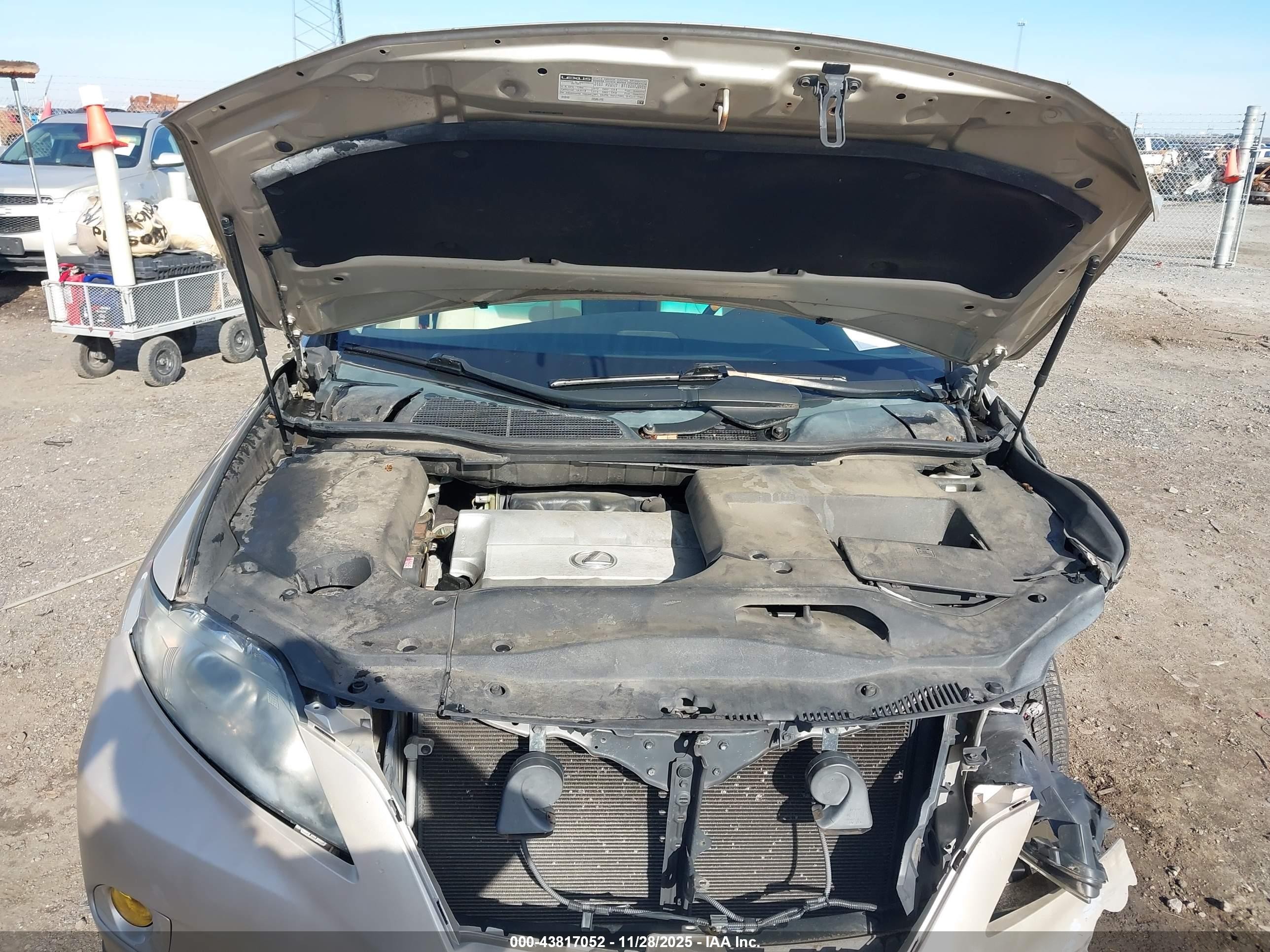 2011 Lexus Rx 350   Золотой vin: 2T2BK1BA6BC111381