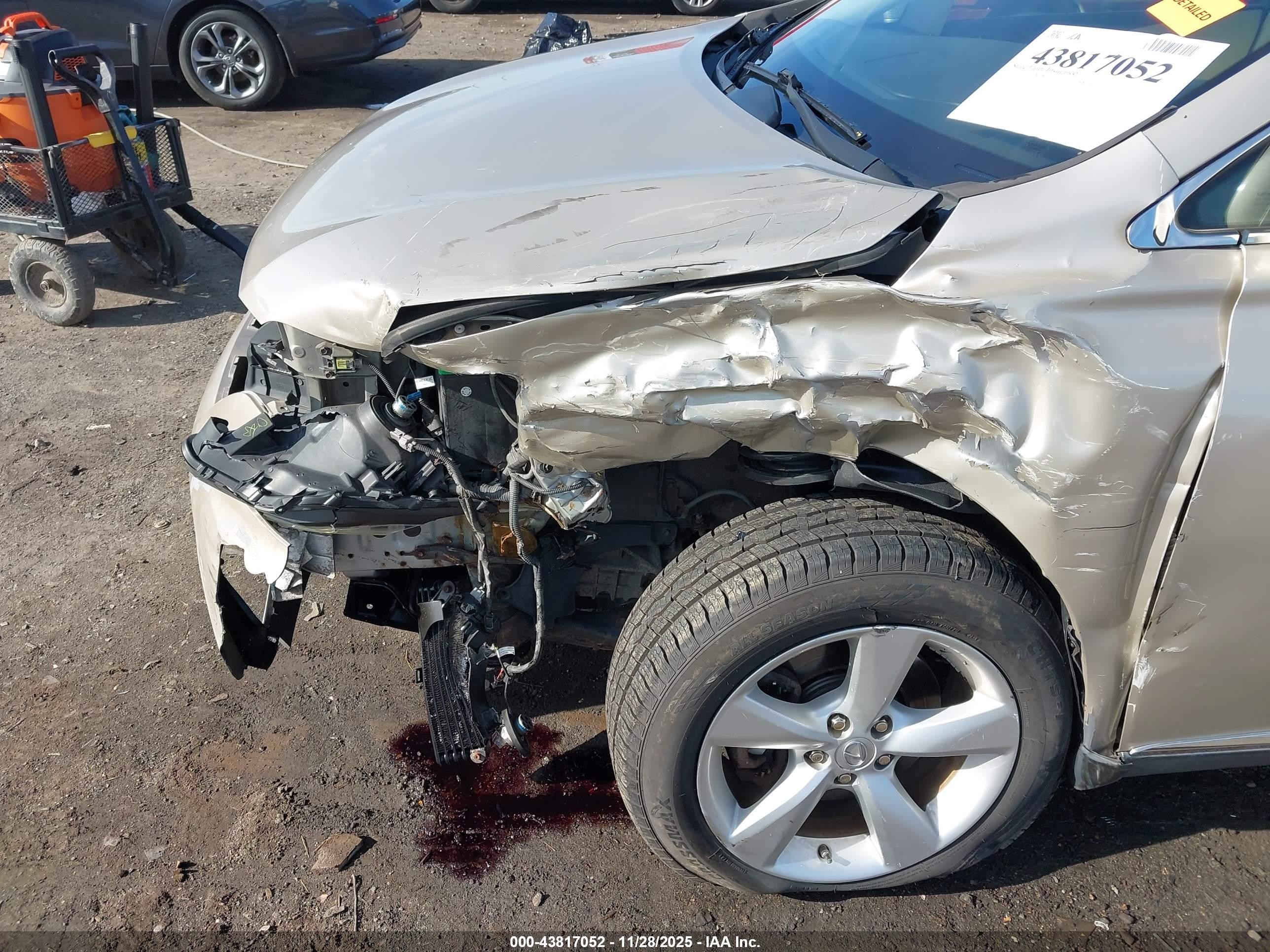 2011 Lexus Rx 350   Золотой vin: 2T2BK1BA6BC111381
