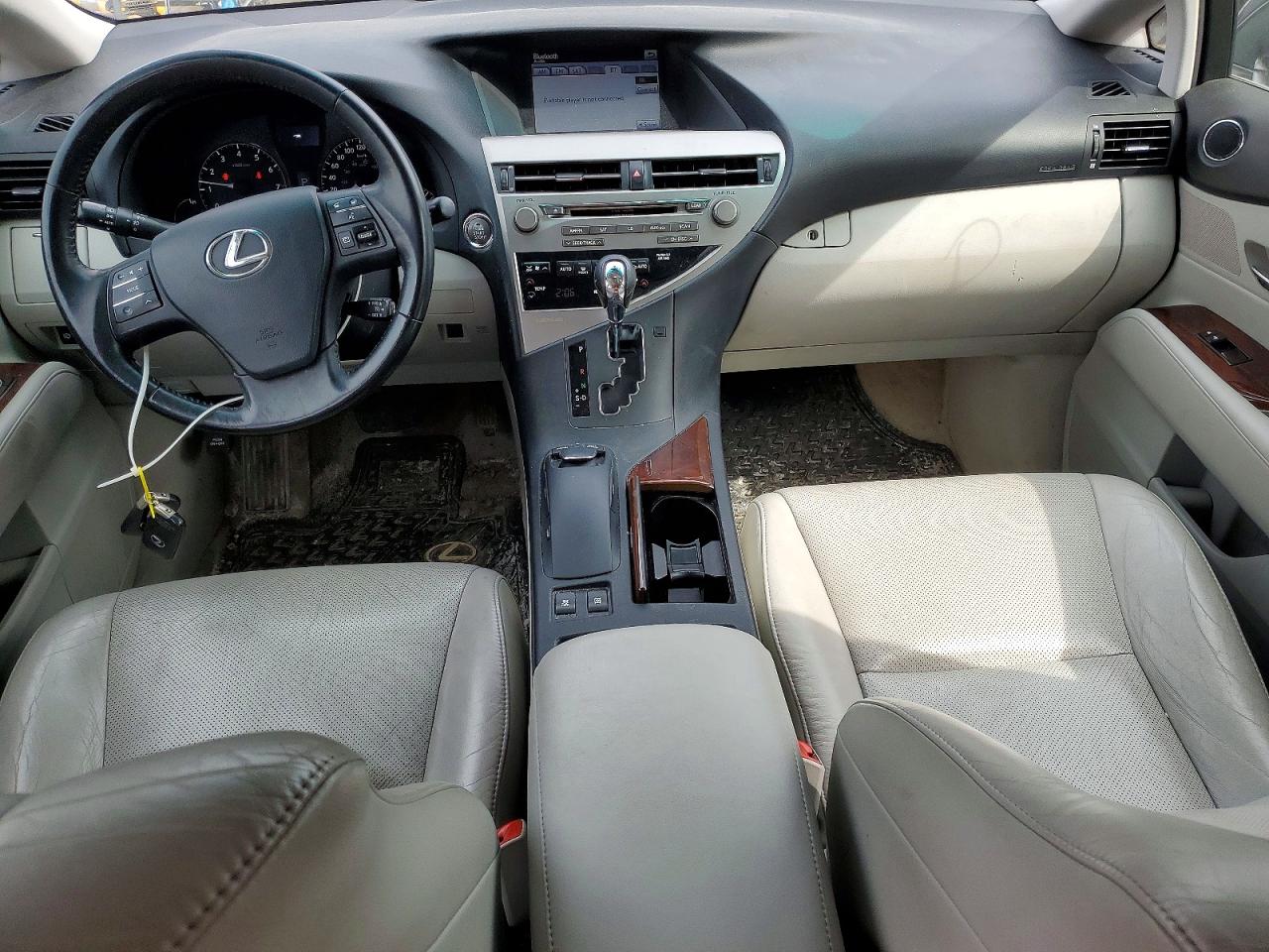 2012 Lexus Rx350 4dr Awd Gray vin: 2T2BK1BA6CC121412
