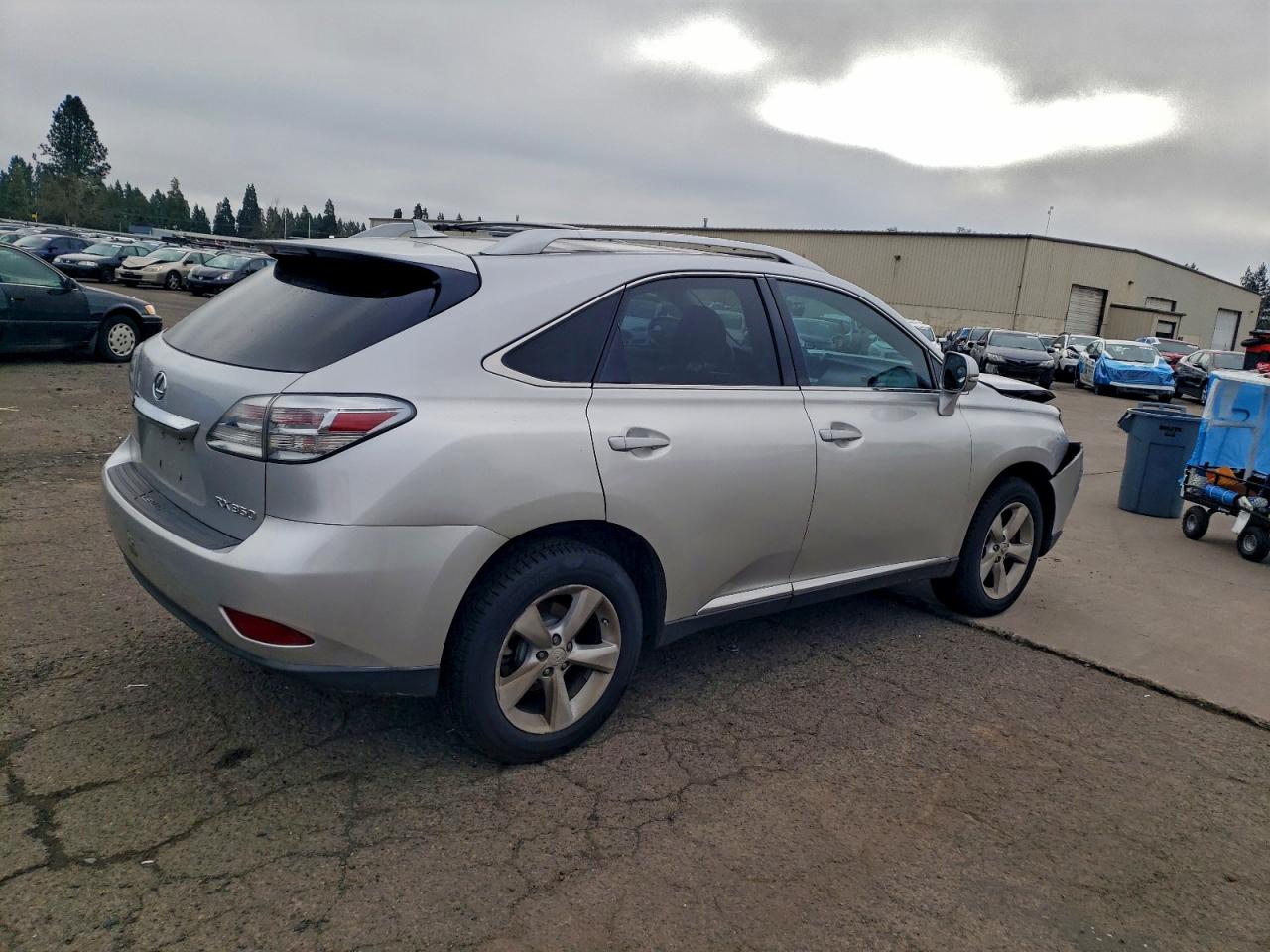 2012 Lexus Rx 350 Серый vin: 2T2BK1BA6CC126996