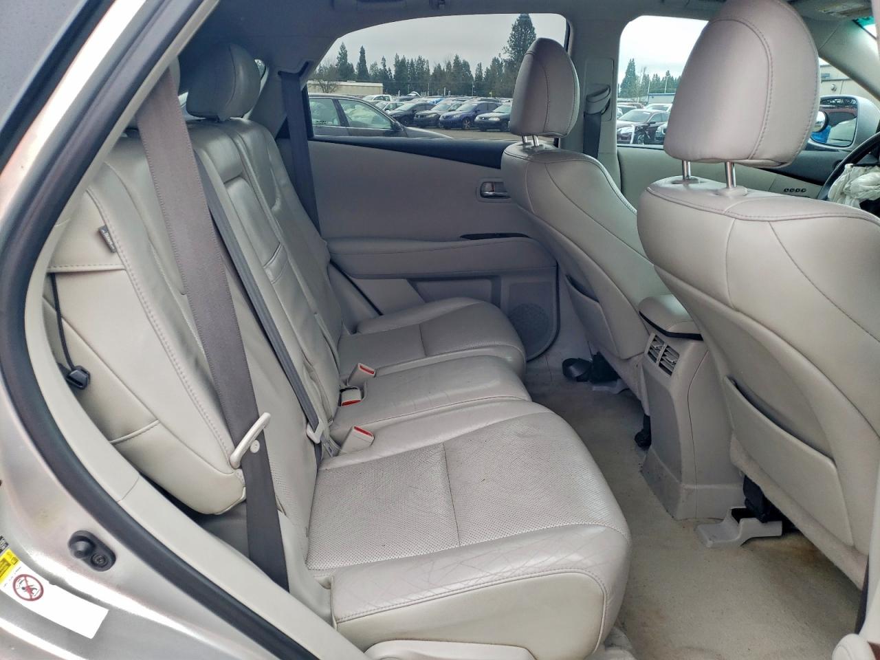 2012 Lexus Rx 350 Серый vin: 2T2BK1BA6CC126996