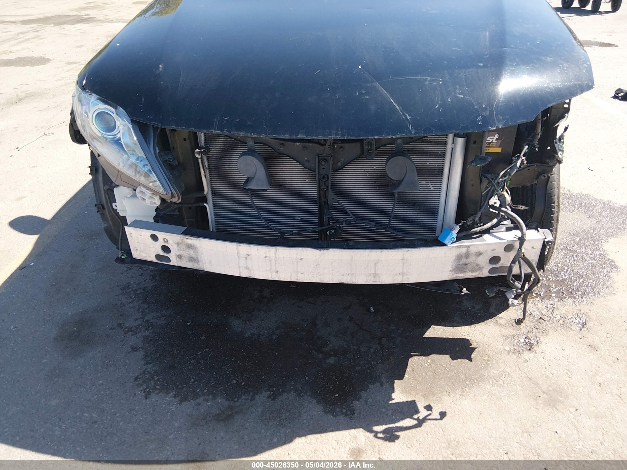 2012 Lexus Rx 350   Black vin: 2T2BK1BA6CC129977
