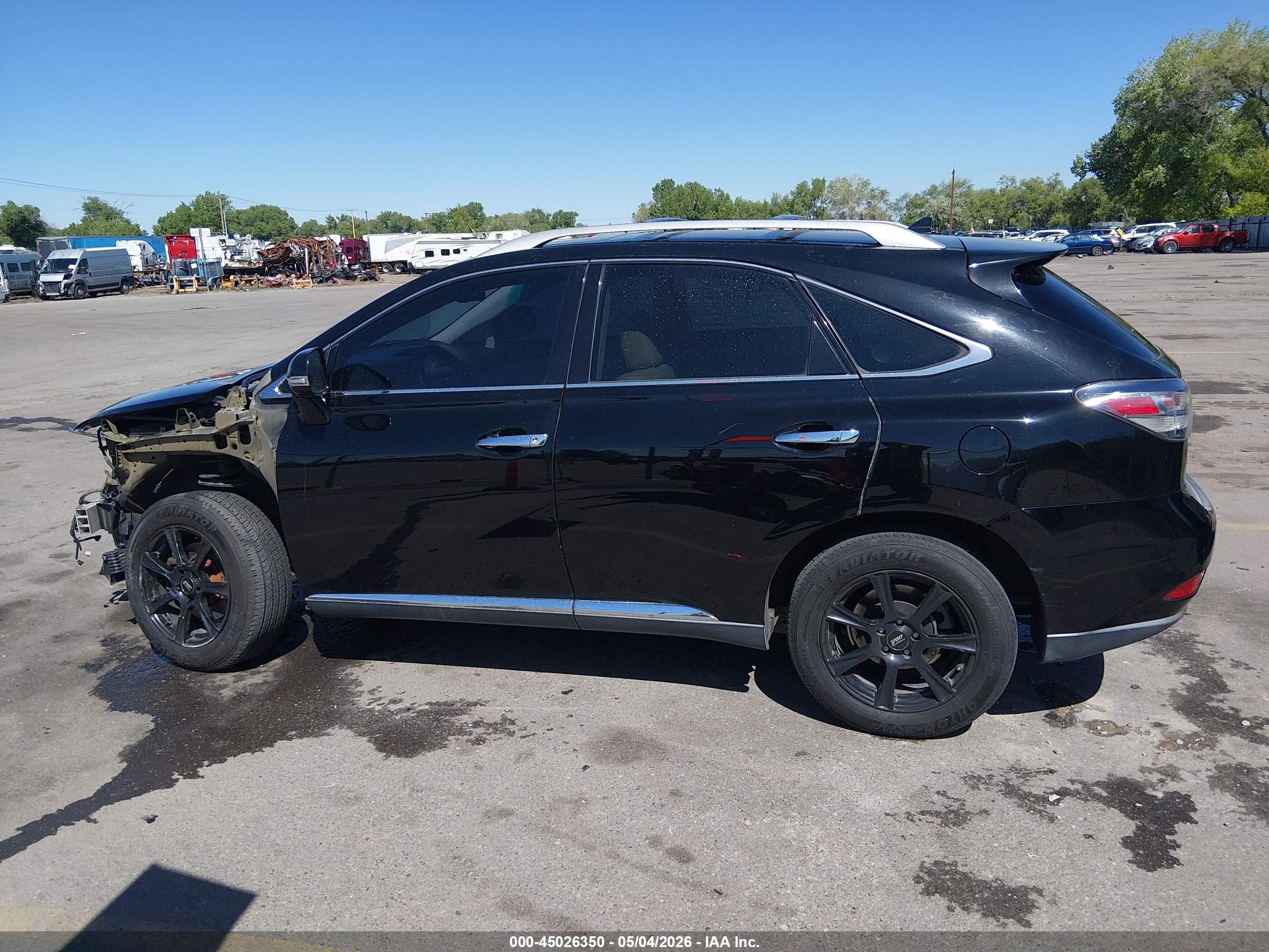 2012 Lexus Rx 350   Black vin: 2T2BK1BA6CC129977
