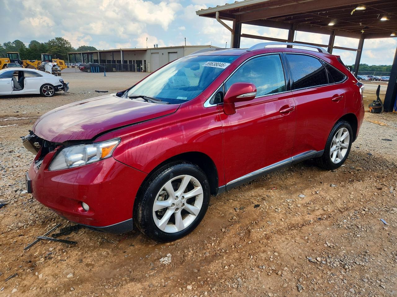 2012 Lexus Rx 350 Красный vin: 2T2BK1BA6CC130059