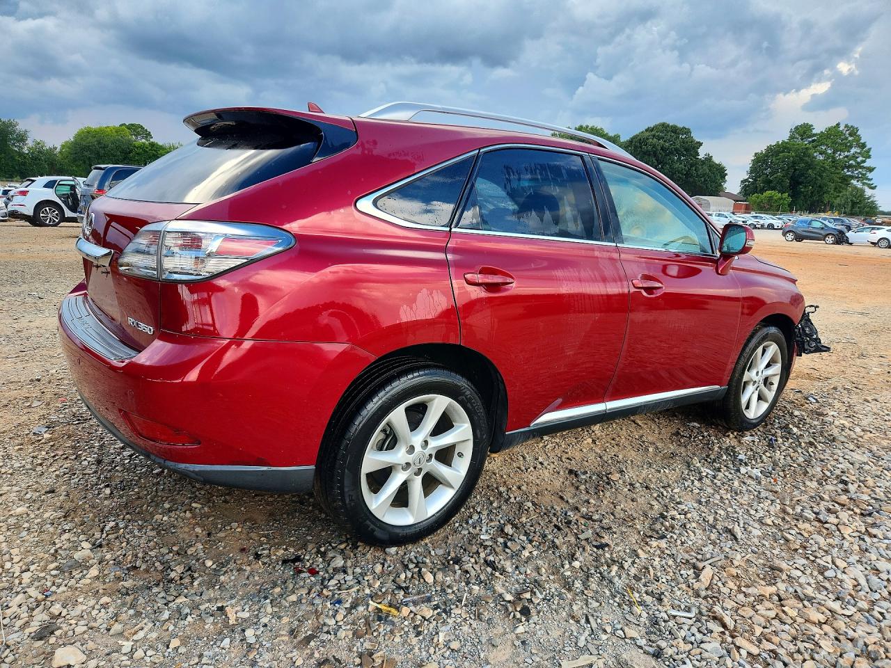 2012 Lexus Rx 350 Red vin: 2T2BK1BA6CC130059