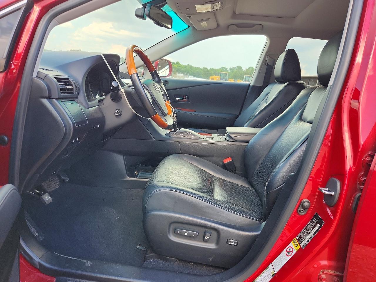 2012 Lexus Rx 350 Red vin: 2T2BK1BA6CC130059