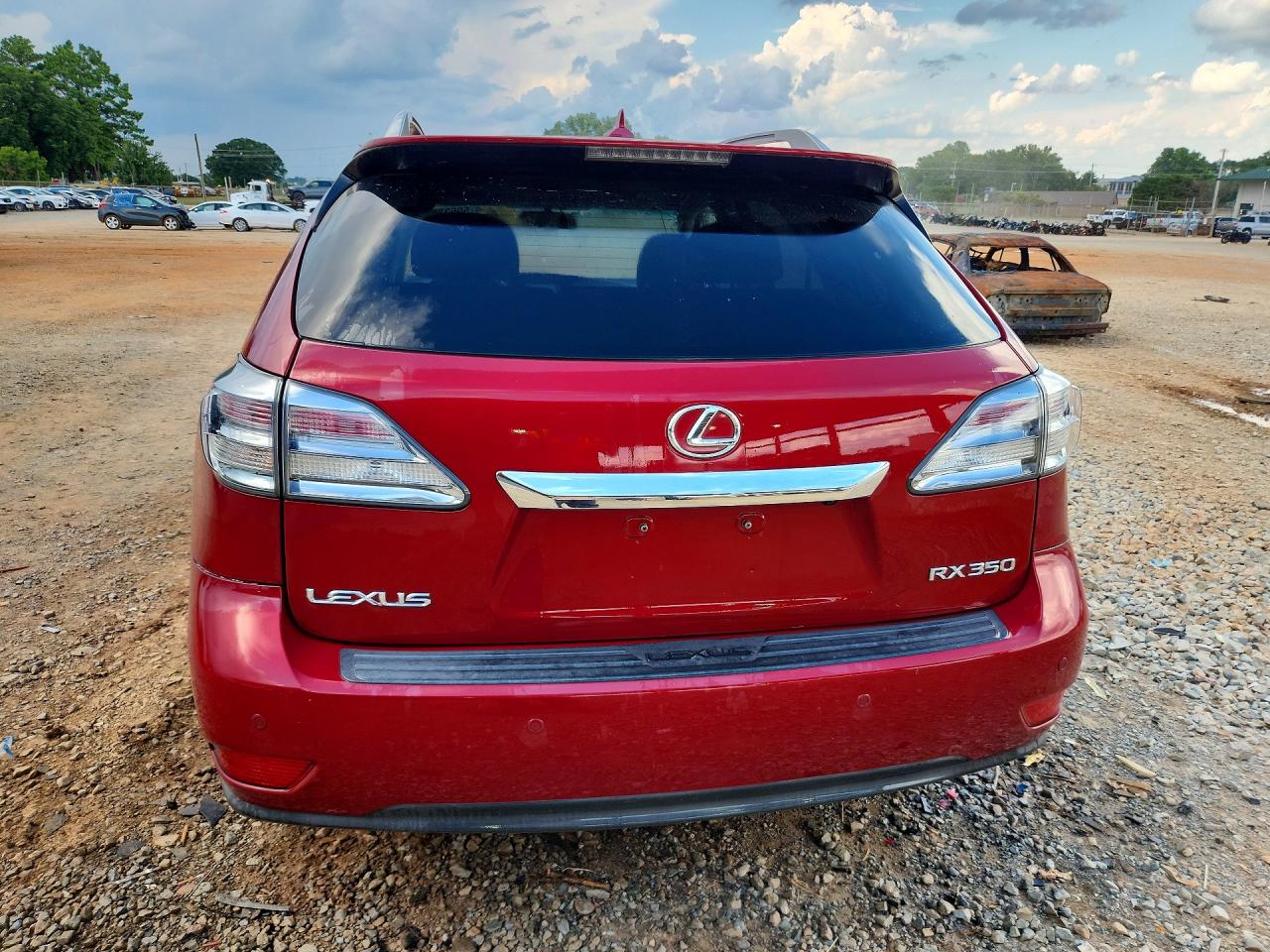 2012 Lexus Rx 350 Red vin: 2T2BK1BA6CC130059
