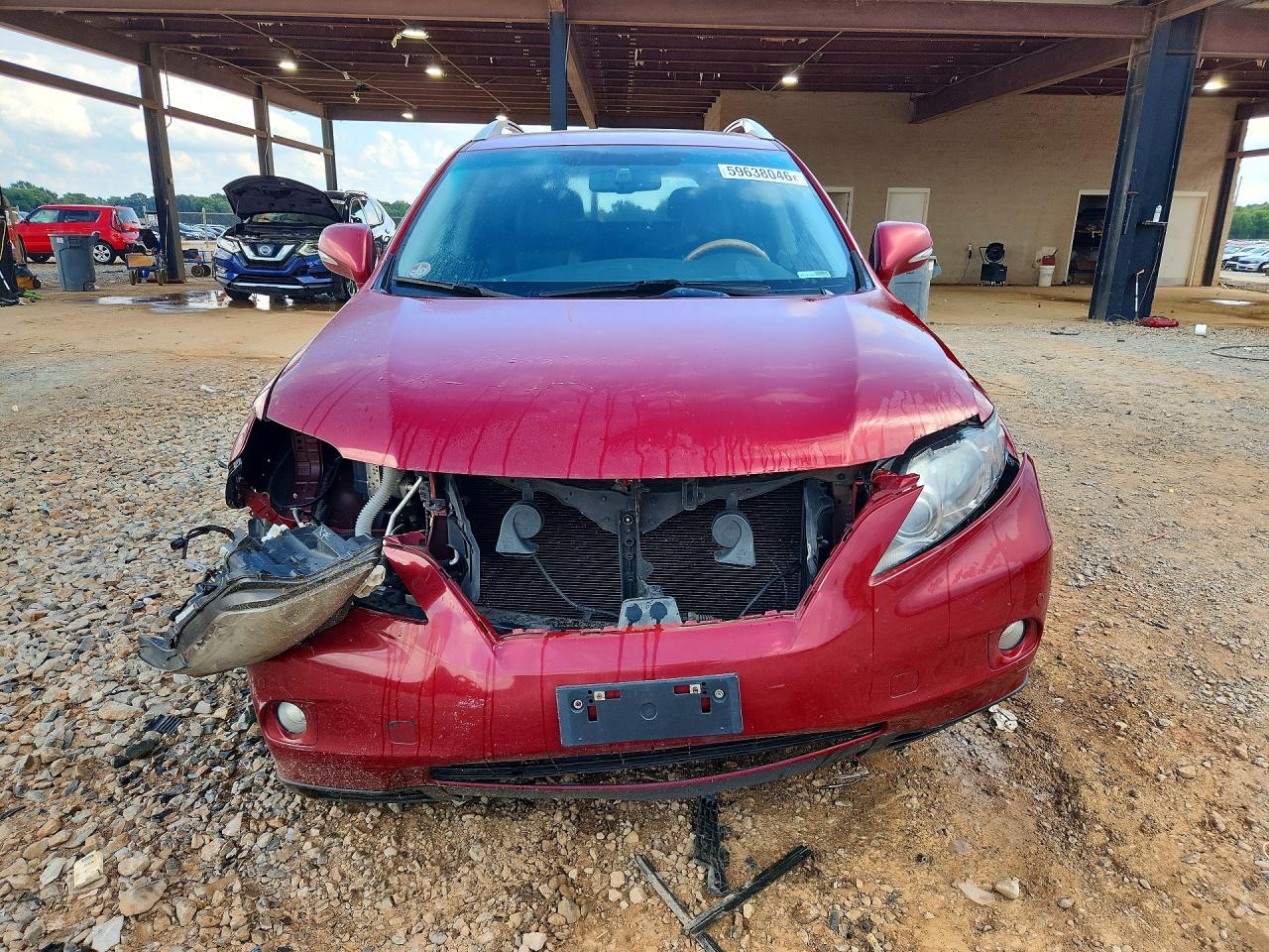 2012 Lexus Rx 350 Red vin: 2T2BK1BA6CC130059
