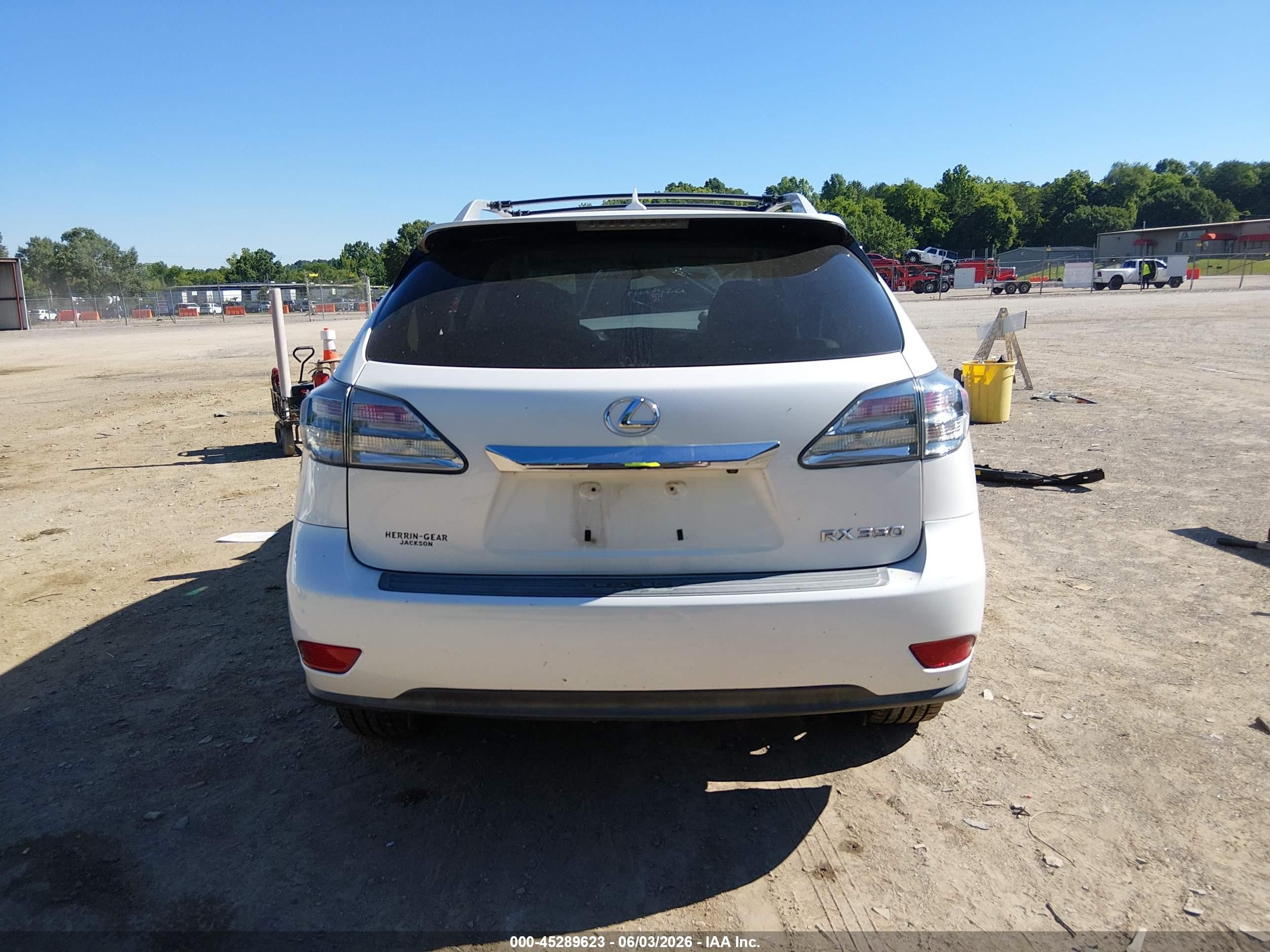 2012 Lexus Rx 350 White vin: 2T2BK1BA6CC136539