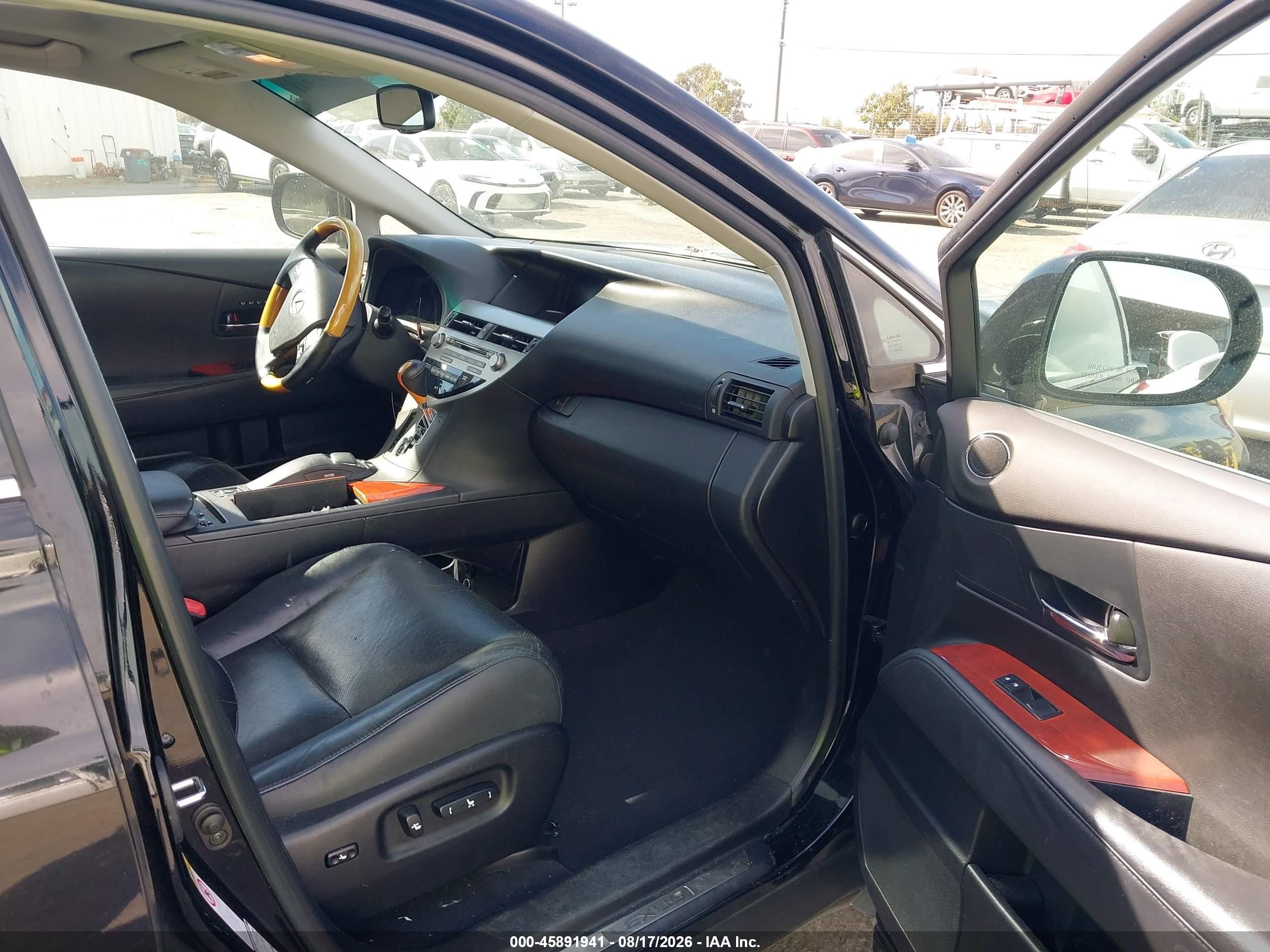 2012 Lexus Rx 350 Black vin: 2T2BK1BA6CC140851