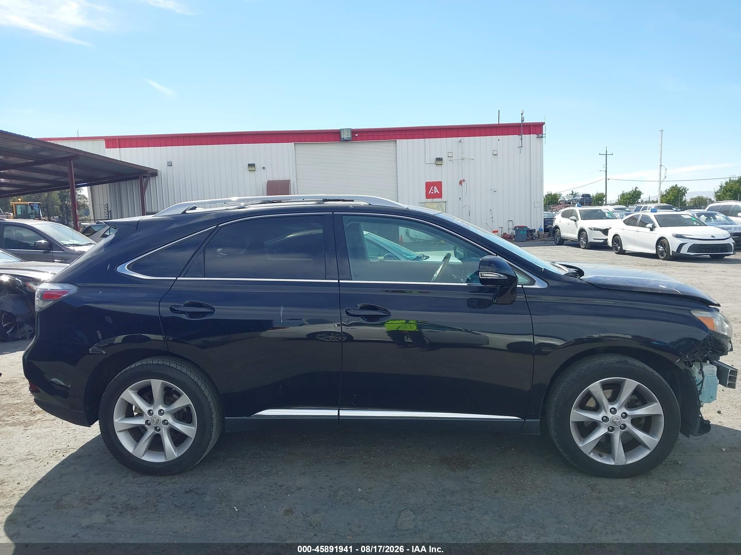 2012 Lexus Rx 350 Black vin: 2T2BK1BA6CC140851