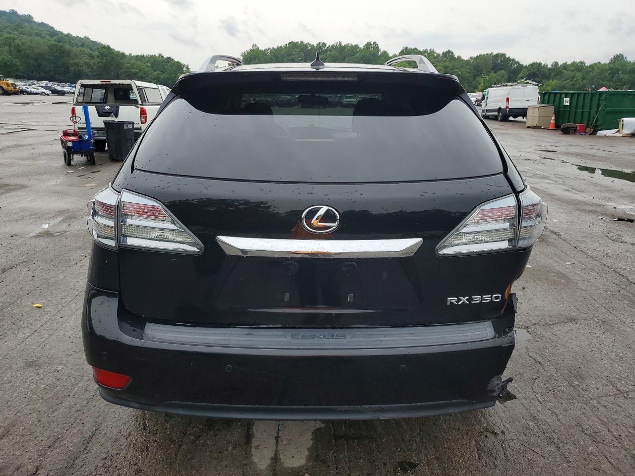2012 Lexus Rx 350 Black vin: 2T2BK1BA6CC144933