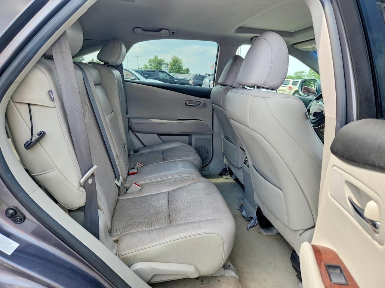 2012 Lexus Rx 350 Gray vin: 2T2BK1BA6CC147931