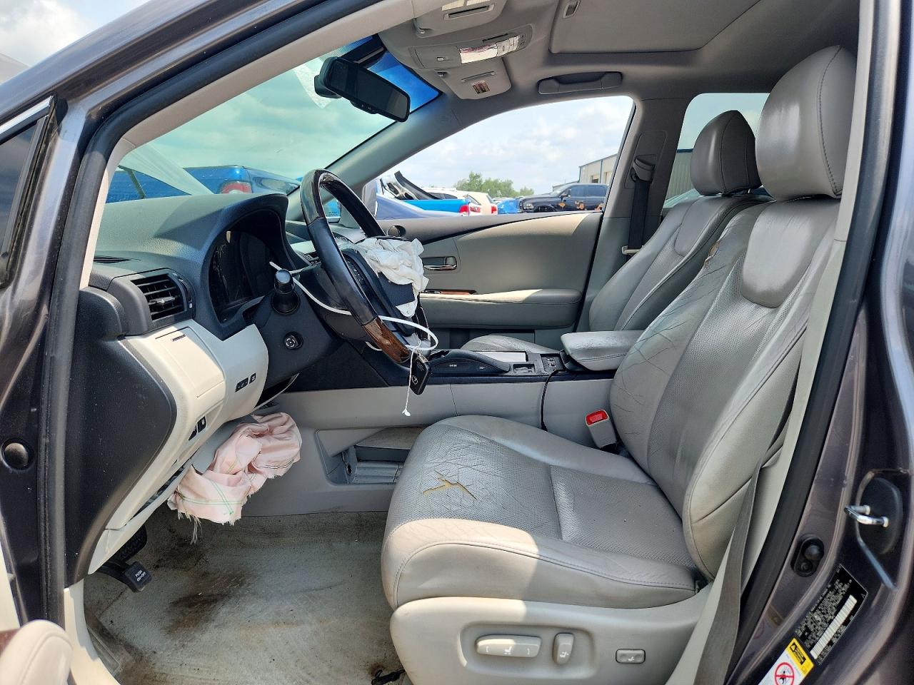 2012 Lexus Rx 350 Gray vin: 2T2BK1BA6CC147931