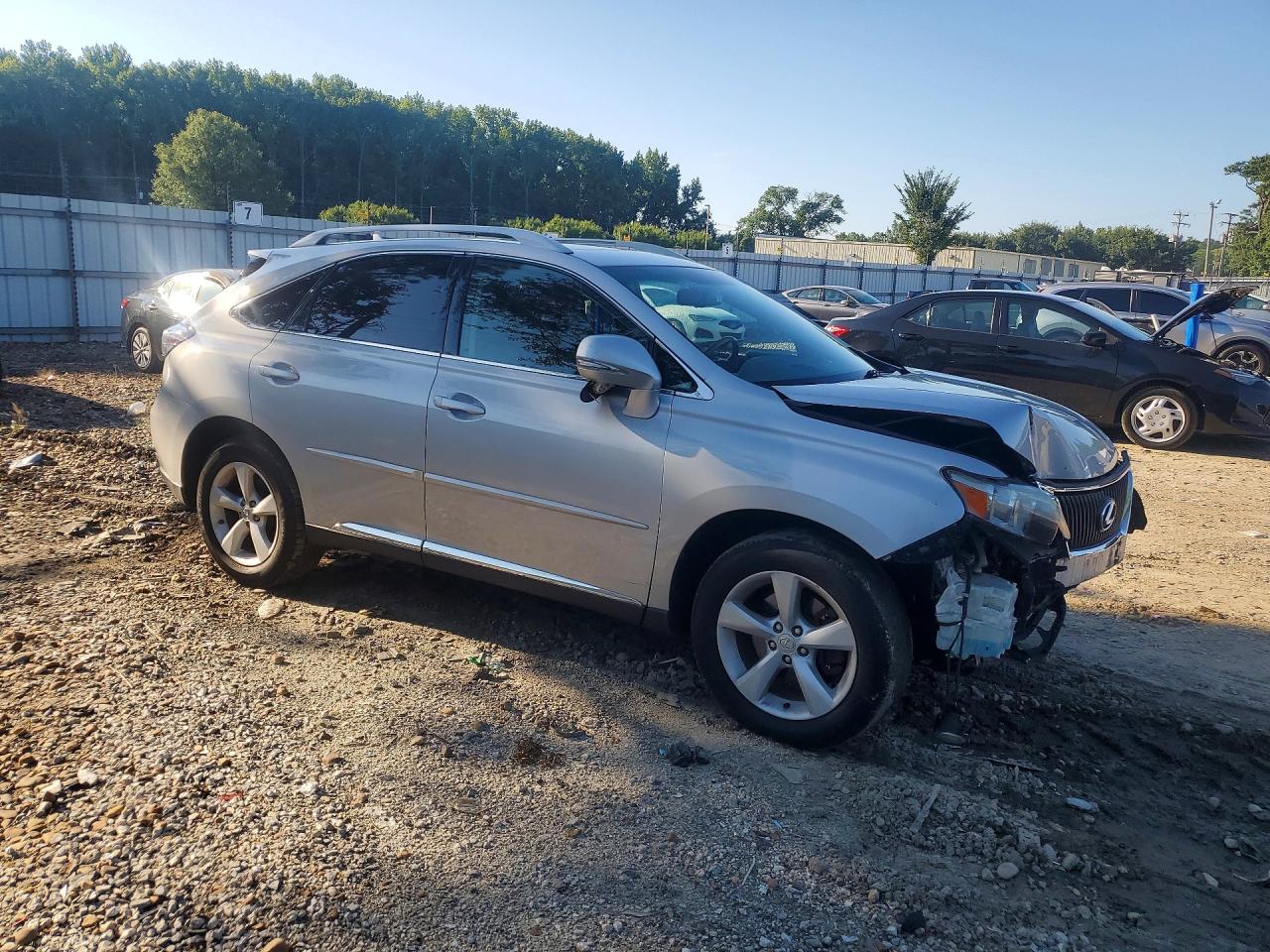 2012 Lexus Rx 350 Silver vin: 2T2BK1BA6CC148951