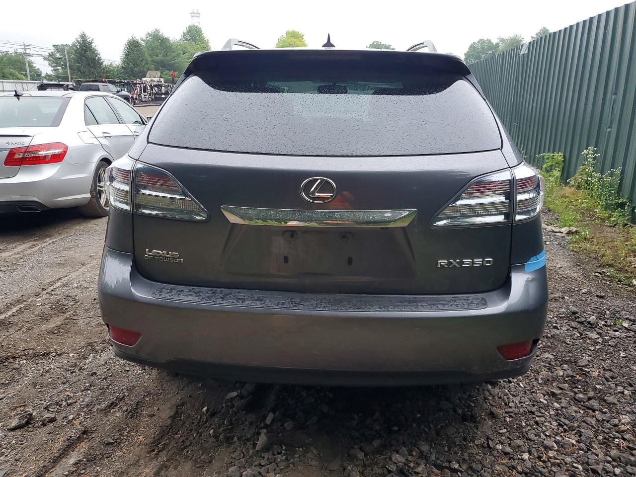 2012 Lexus Rx 350 Gray vin: 2T2BK1BA6CC150540