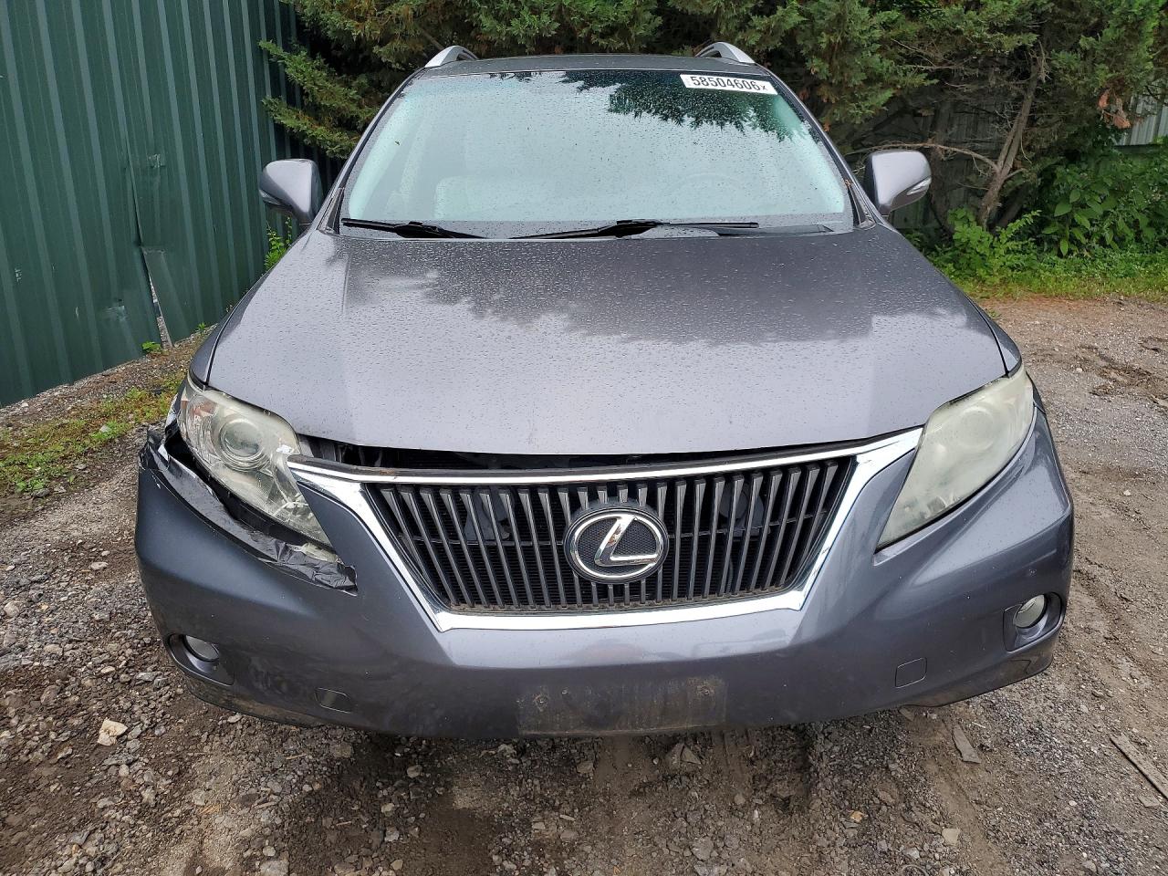 2012 Lexus Rx 350 Gray vin: 2T2BK1BA6CC150540