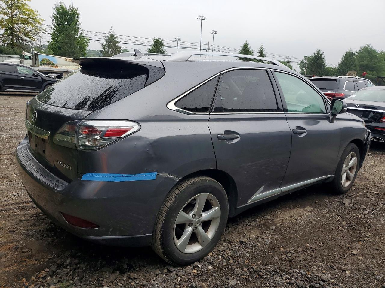 2012 Lexus Rx 350 Gray vin: 2T2BK1BA6CC150540