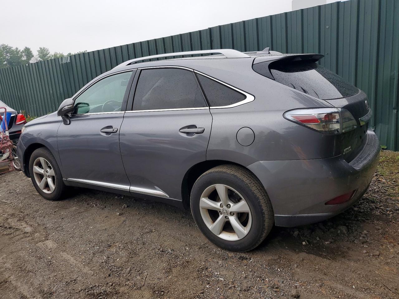 2012 Lexus Rx 350 Gray vin: 2T2BK1BA6CC150540