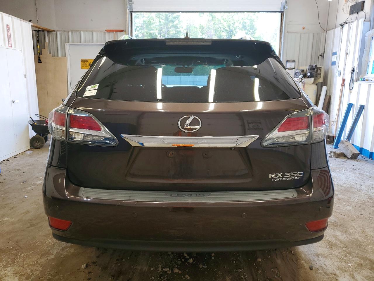 2013 Lexus Rx 350 Base Brown vin: 2T2BK1BA6DC162933