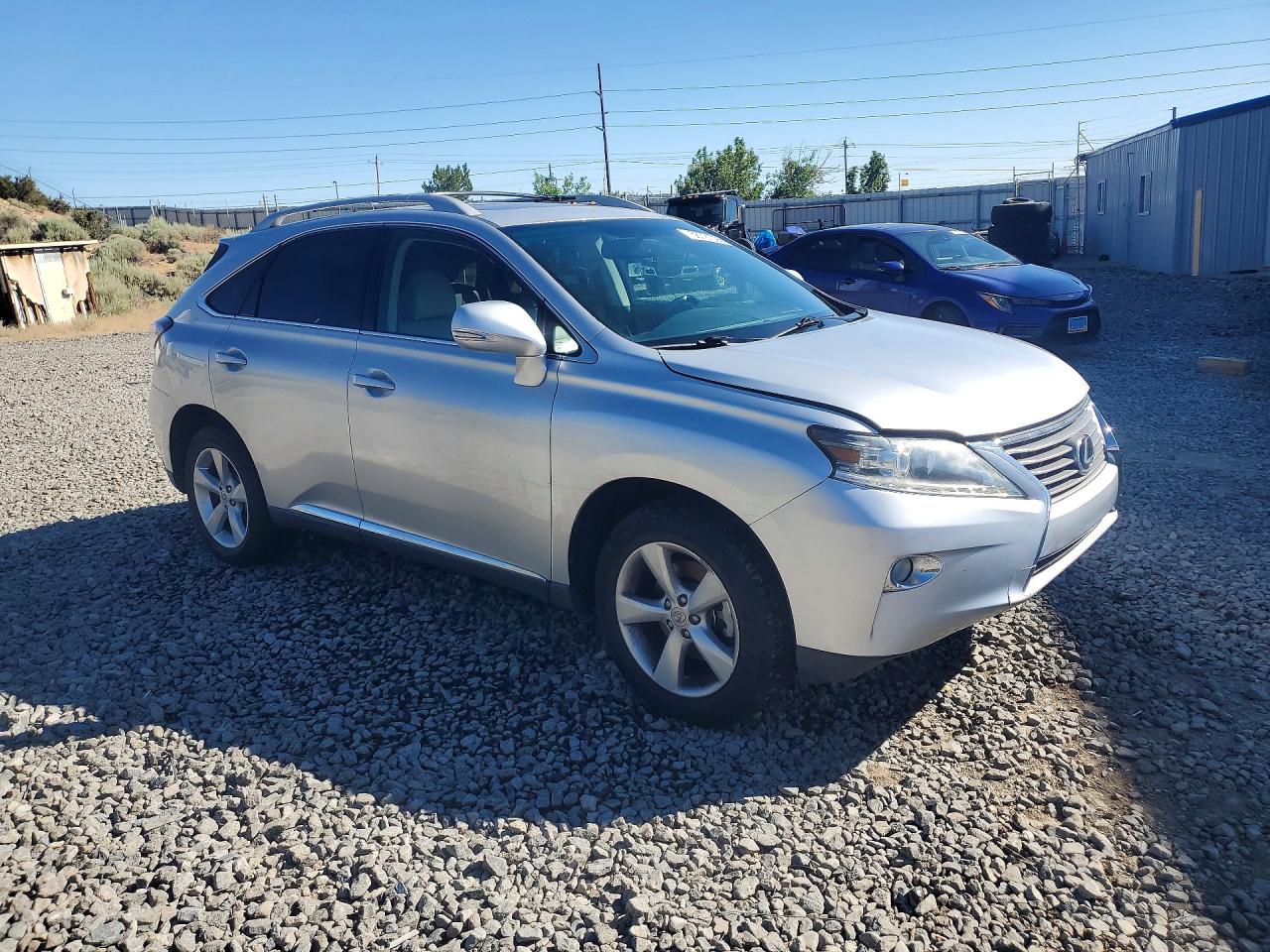 2013 Lexus Rx 350 Base Silver vin: 2T2BK1BA6DC173737