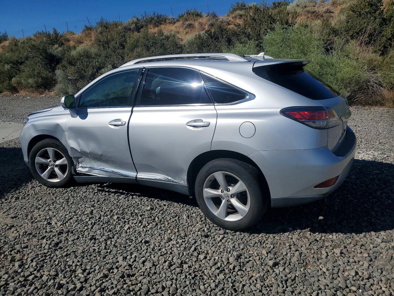 2013 Lexus Rx 350 Base Silver vin: 2T2BK1BA6DC173737