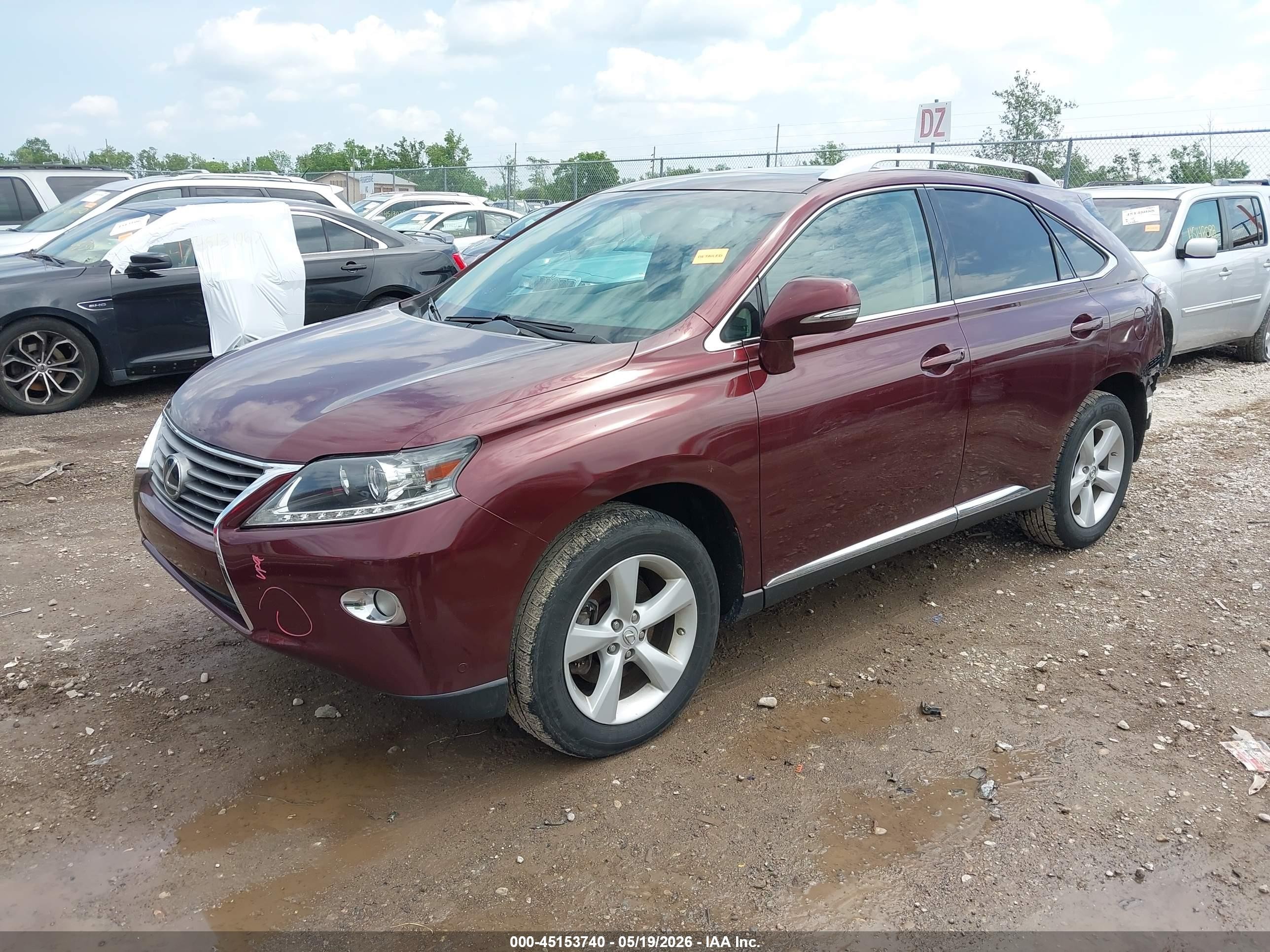 2013 Lexus Rx 350   Maroon vin: 2T2BK1BA6DC176119