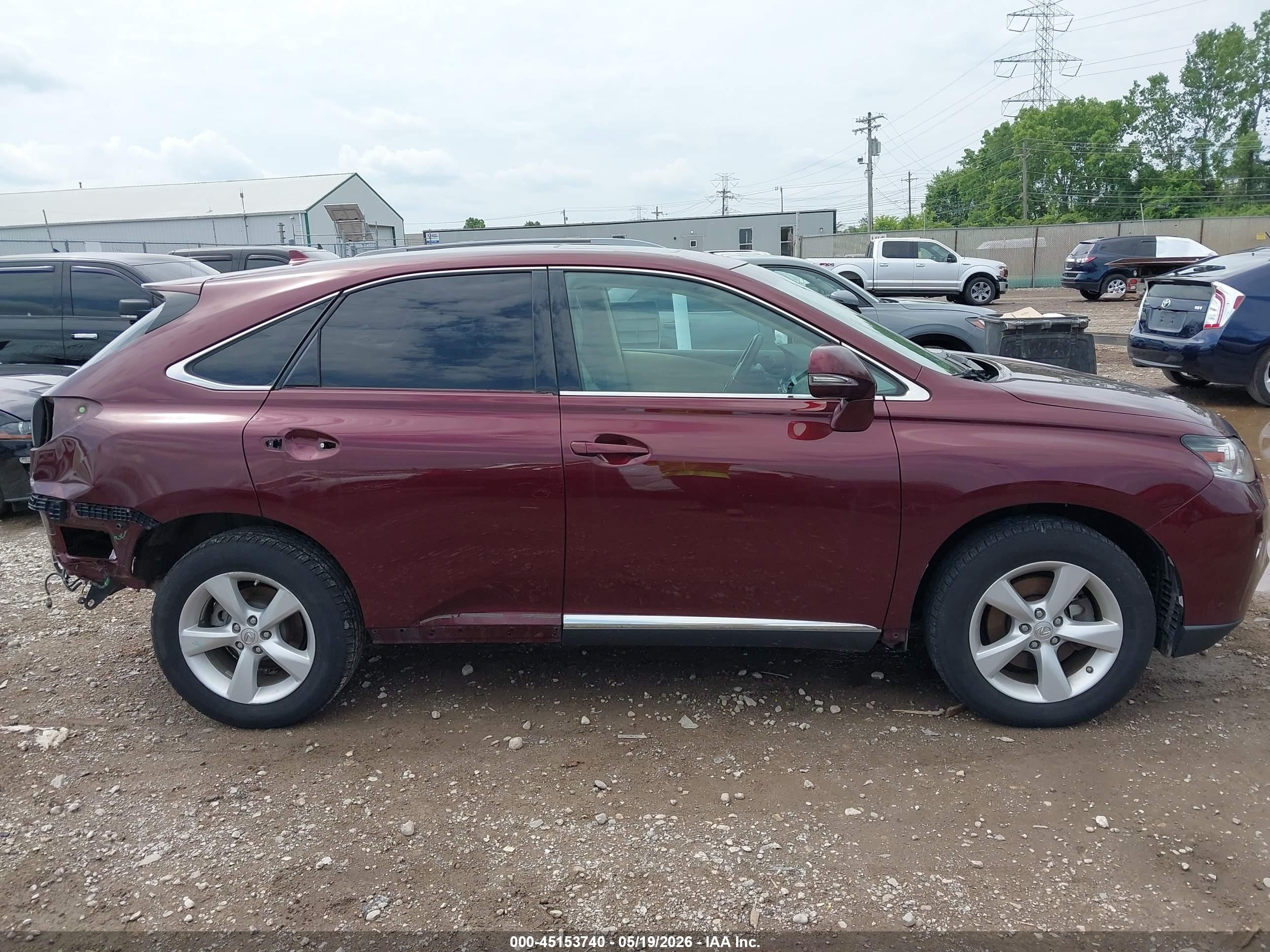 2013 Lexus Rx 350   Maroon vin: 2T2BK1BA6DC176119