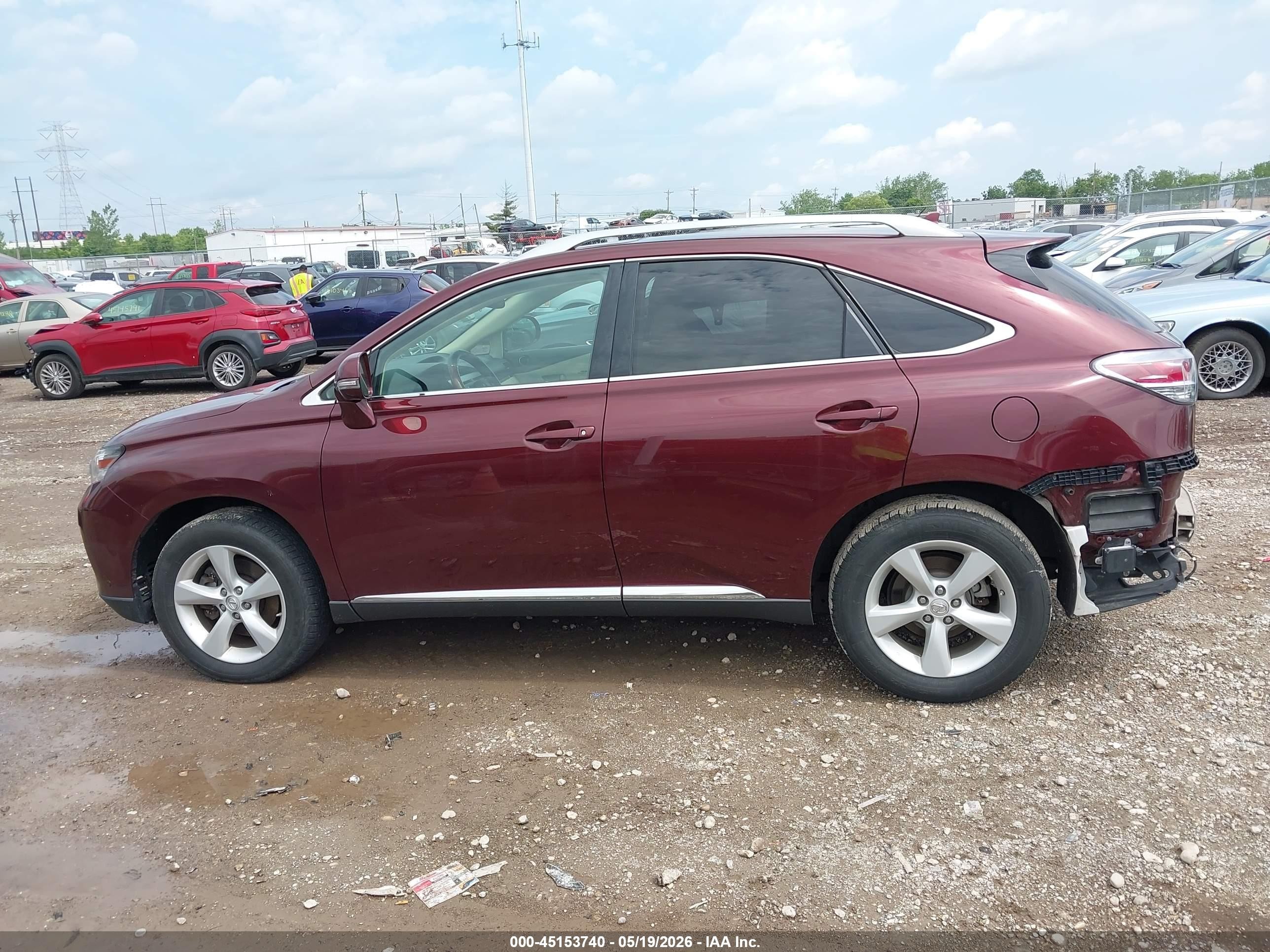 2013 Lexus Rx 350   Maroon vin: 2T2BK1BA6DC176119