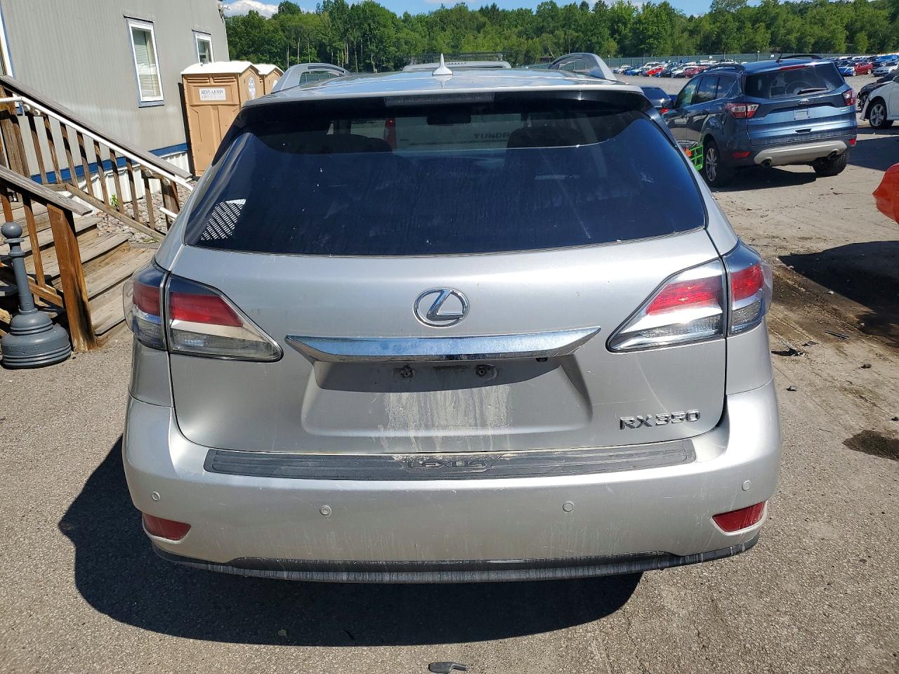 2013 Lexus Rx 350 Base Серебряный vin: 2T2BK1BA6DC184303