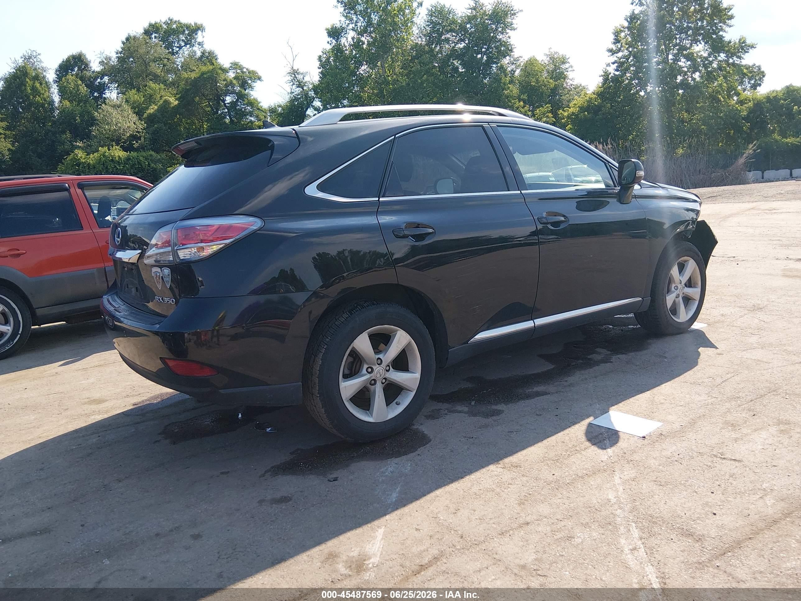 2013 Lexus Rx 350   Black vin: 2T2BK1BA6DC185001