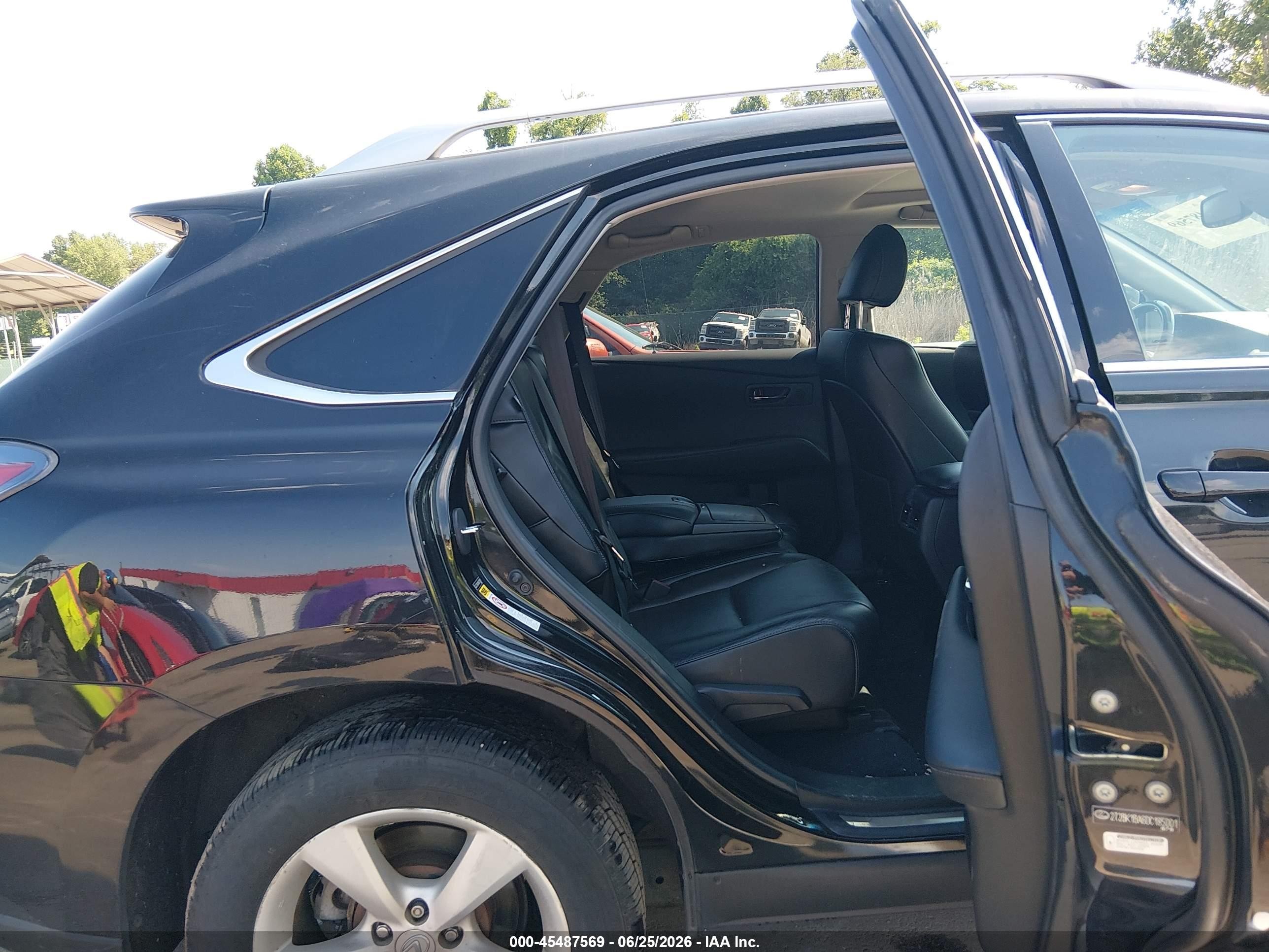 2013 Lexus Rx 350   Black vin: 2T2BK1BA6DC185001