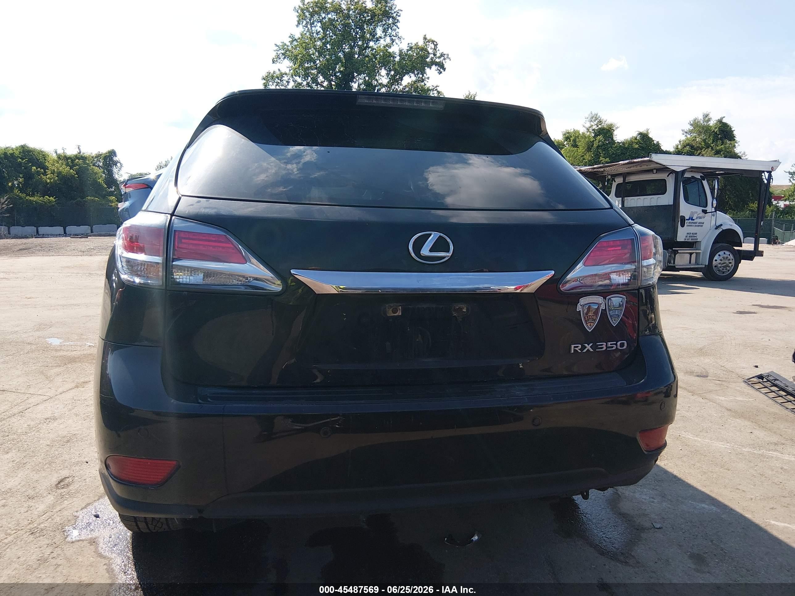 2013 Lexus Rx 350   Black vin: 2T2BK1BA6DC185001