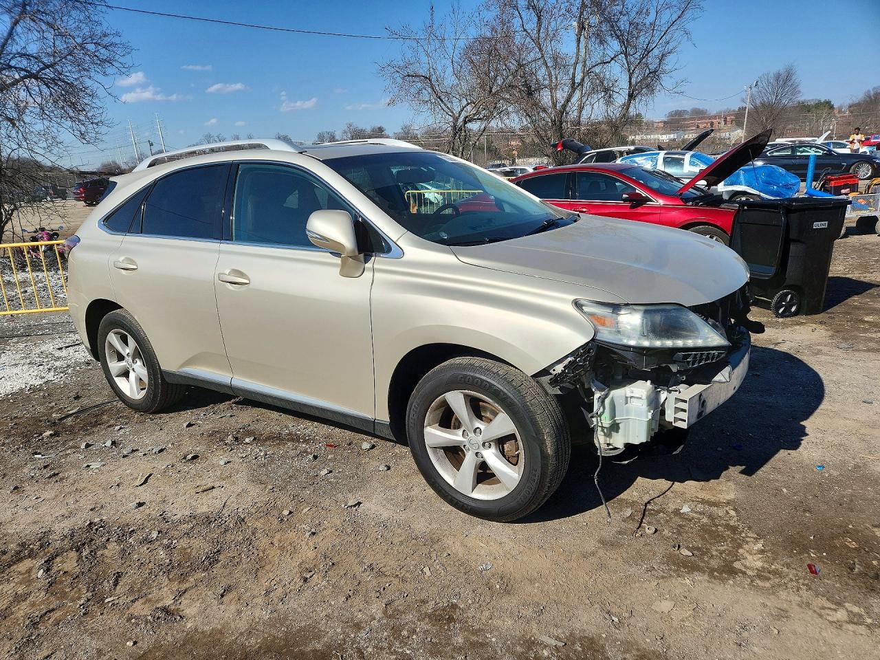 2013 Lexus Rx 350 Base Бежевый vin: 2T2BK1BA6DC186018
