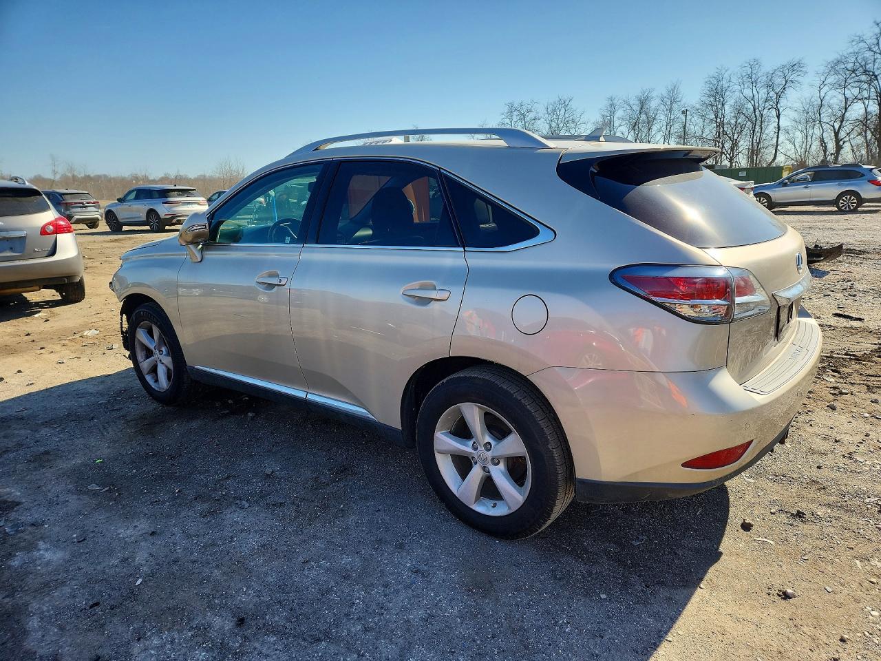 2013 Lexus Rx 350 Base Бежевый vin: 2T2BK1BA6DC186018