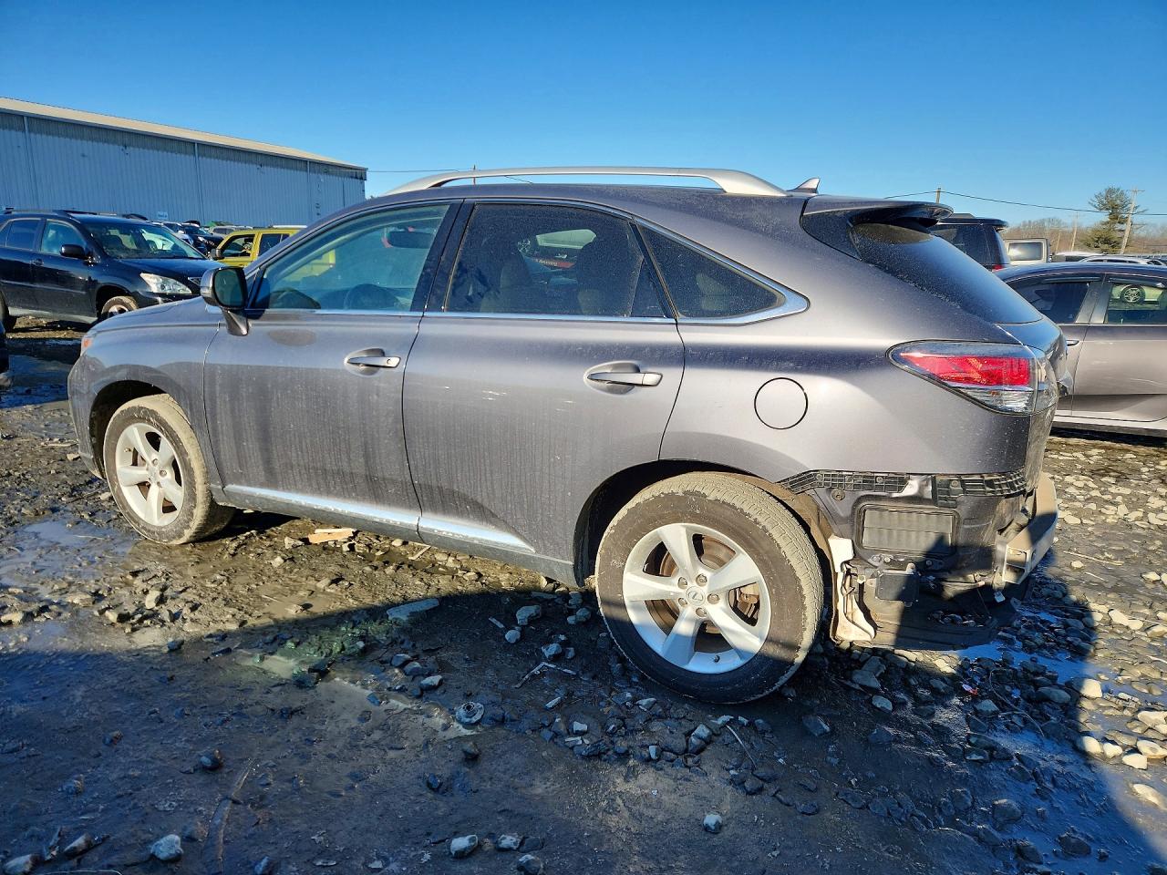 2013 Lexus Rx 350 Base Gray vin: 2T2BK1BA6DC186052