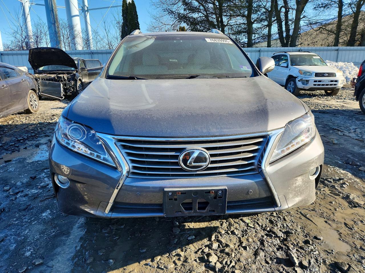 2013 Lexus Rx 350 Base Gray vin: 2T2BK1BA6DC186052