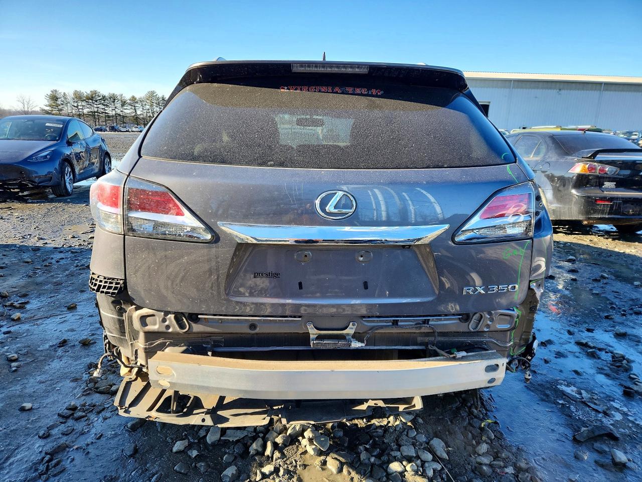 2013 Lexus Rx 350 Base Gray vin: 2T2BK1BA6DC186052