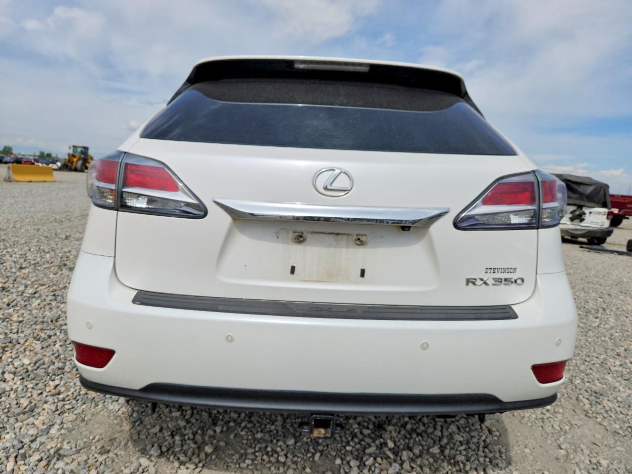 2013 Lexus Rx 350 Base White vin: 2T2BK1BA6DC192160