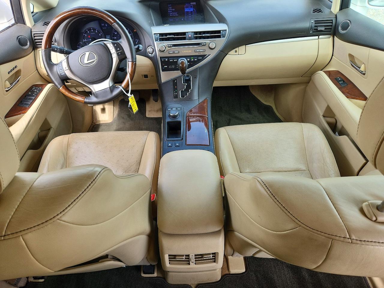 2013 Lexus Rx 350 Base White vin: 2T2BK1BA6DC192160