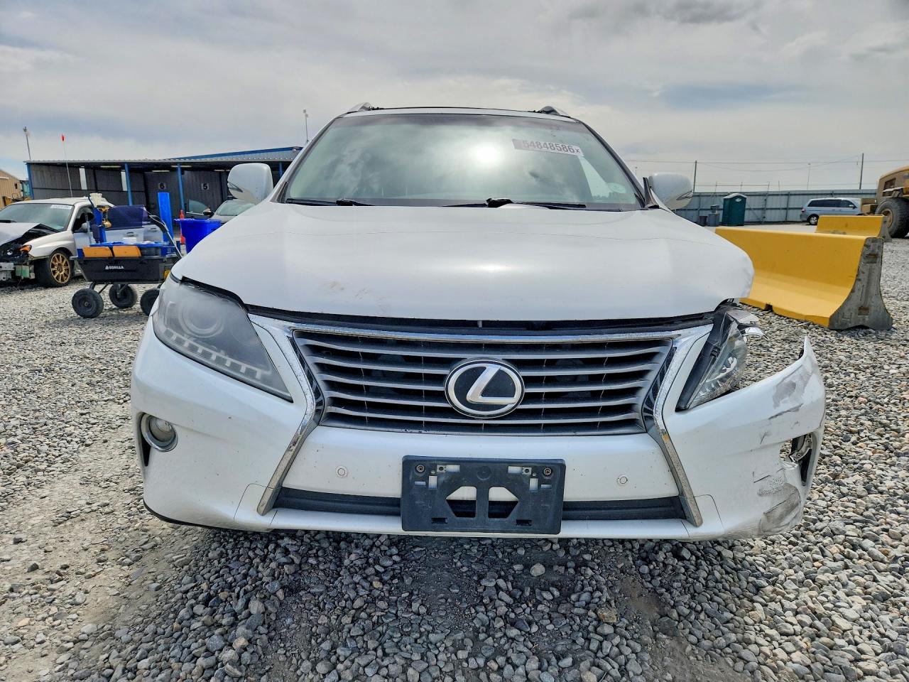 2013 Lexus Rx 350 Base White vin: 2T2BK1BA6DC192160