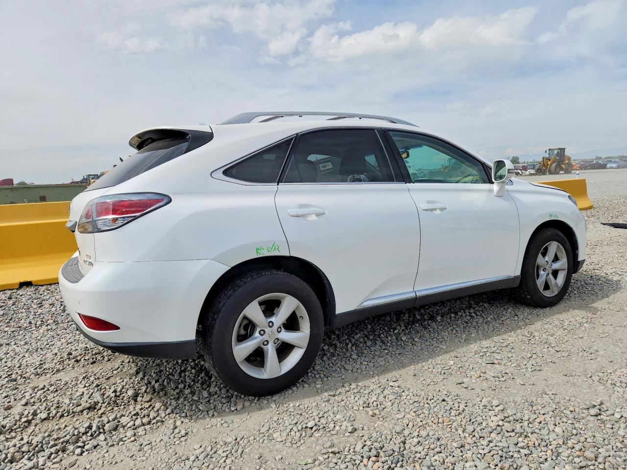 2013 Lexus Rx 350 Base White vin: 2T2BK1BA6DC192160