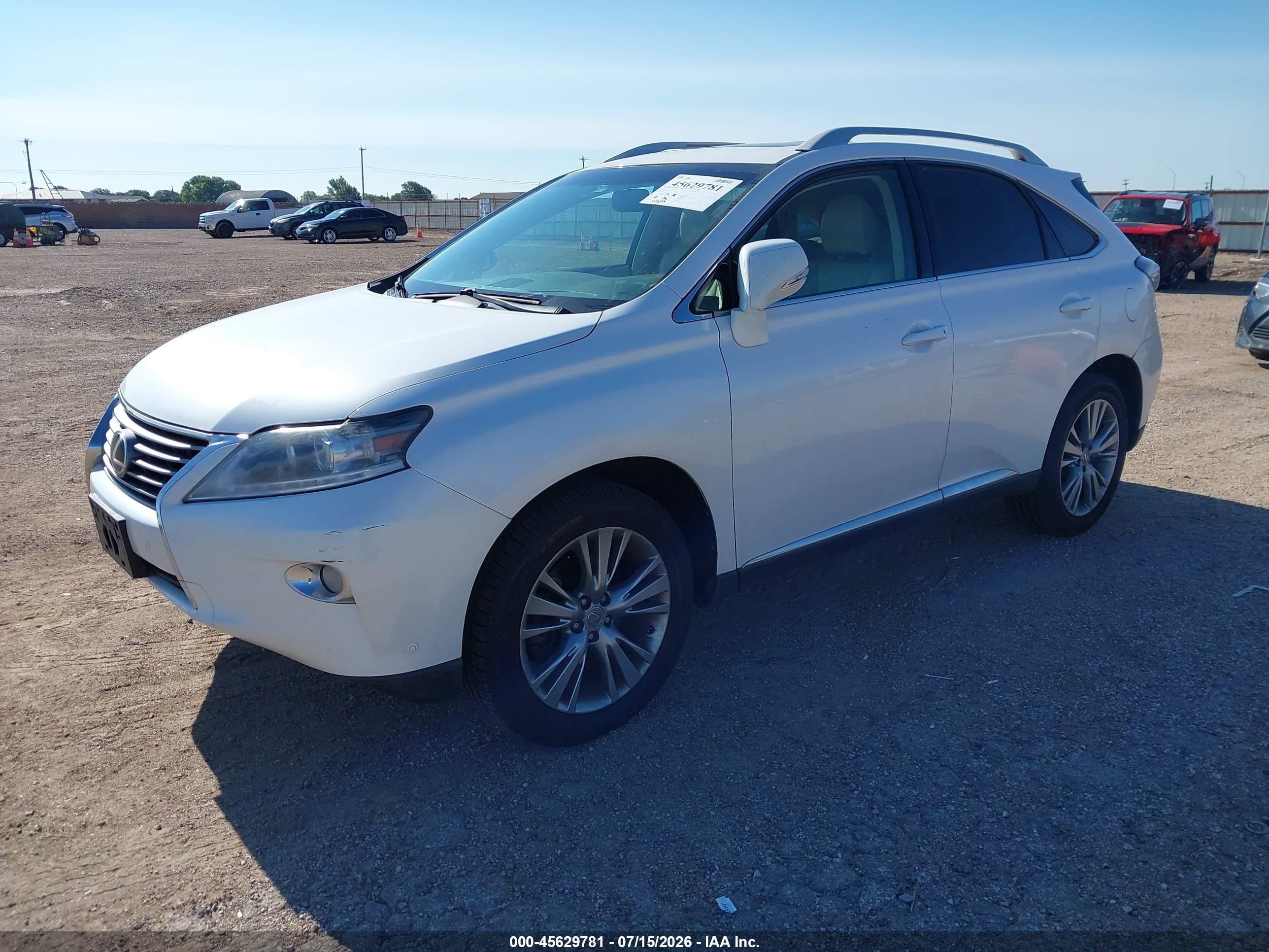 2013 Lexus Rx 350   White vin: 2T2BK1BA6DC200905