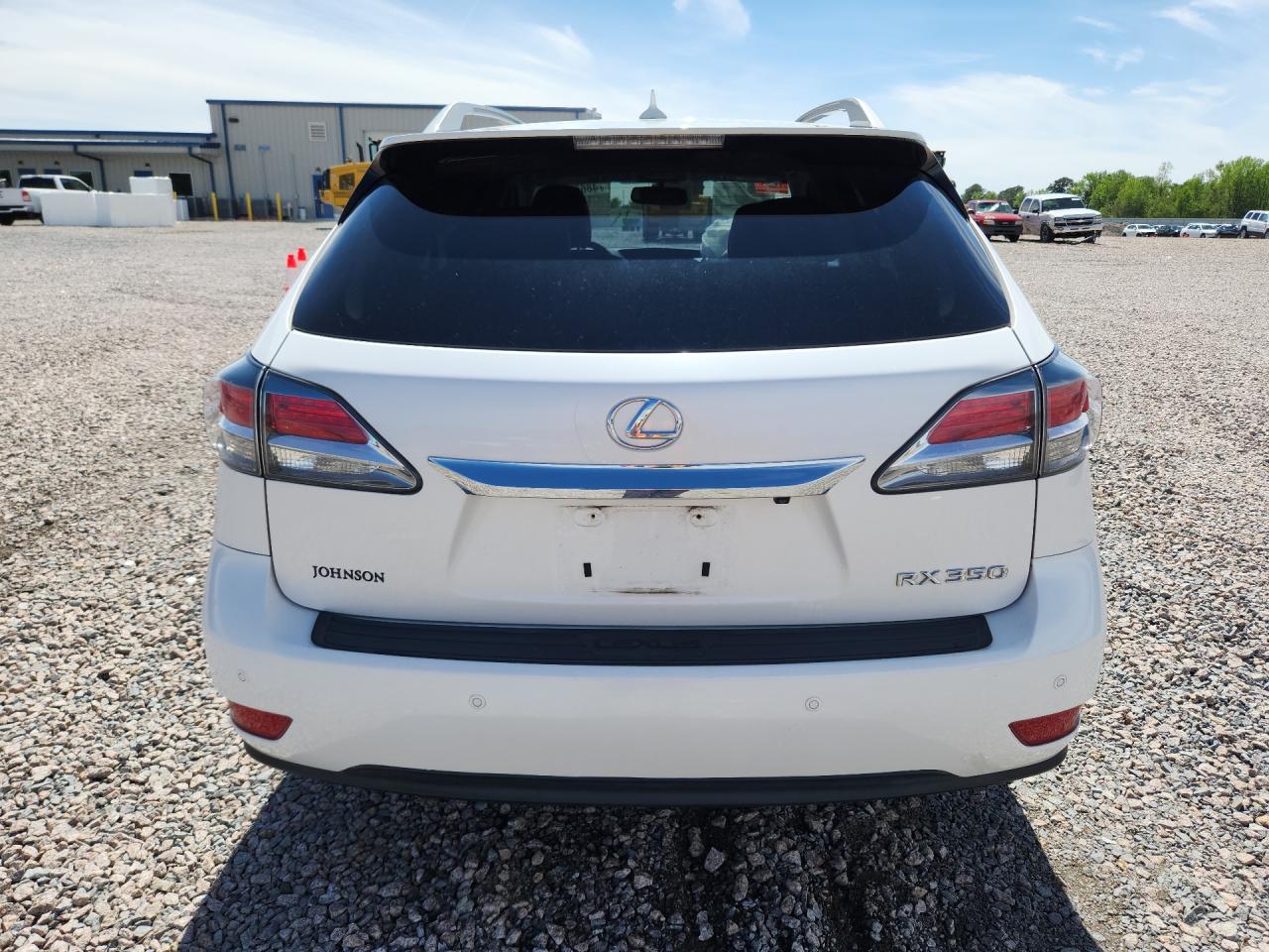 2013 Lexus Rx 350 Base White vin: 2T2BK1BA6DC203822