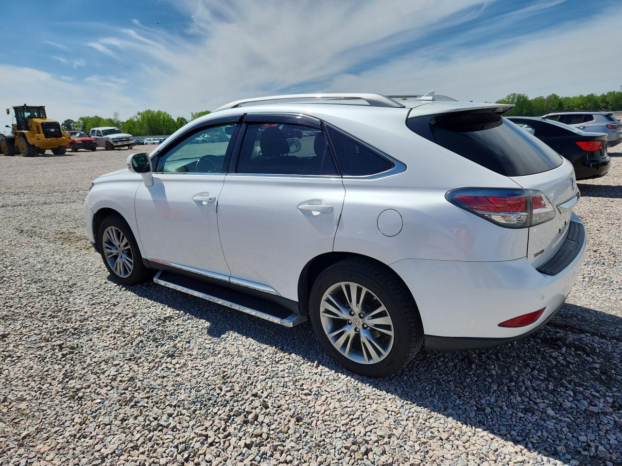 2013 Lexus Rx 350 Base White vin: 2T2BK1BA6DC203822