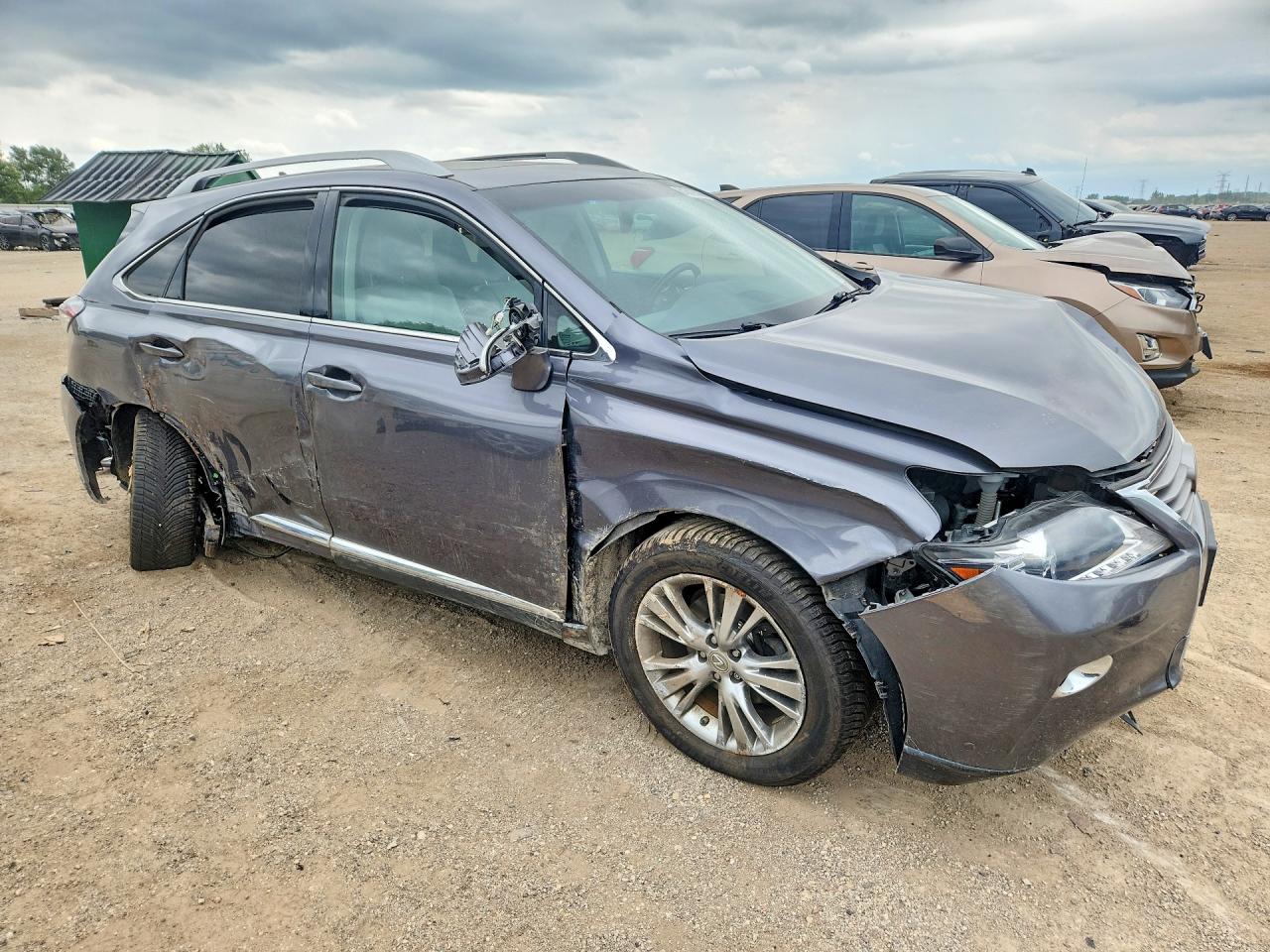 2013 Lexus Rx 350 Base Gray vin: 2T2BK1BA6DC205151