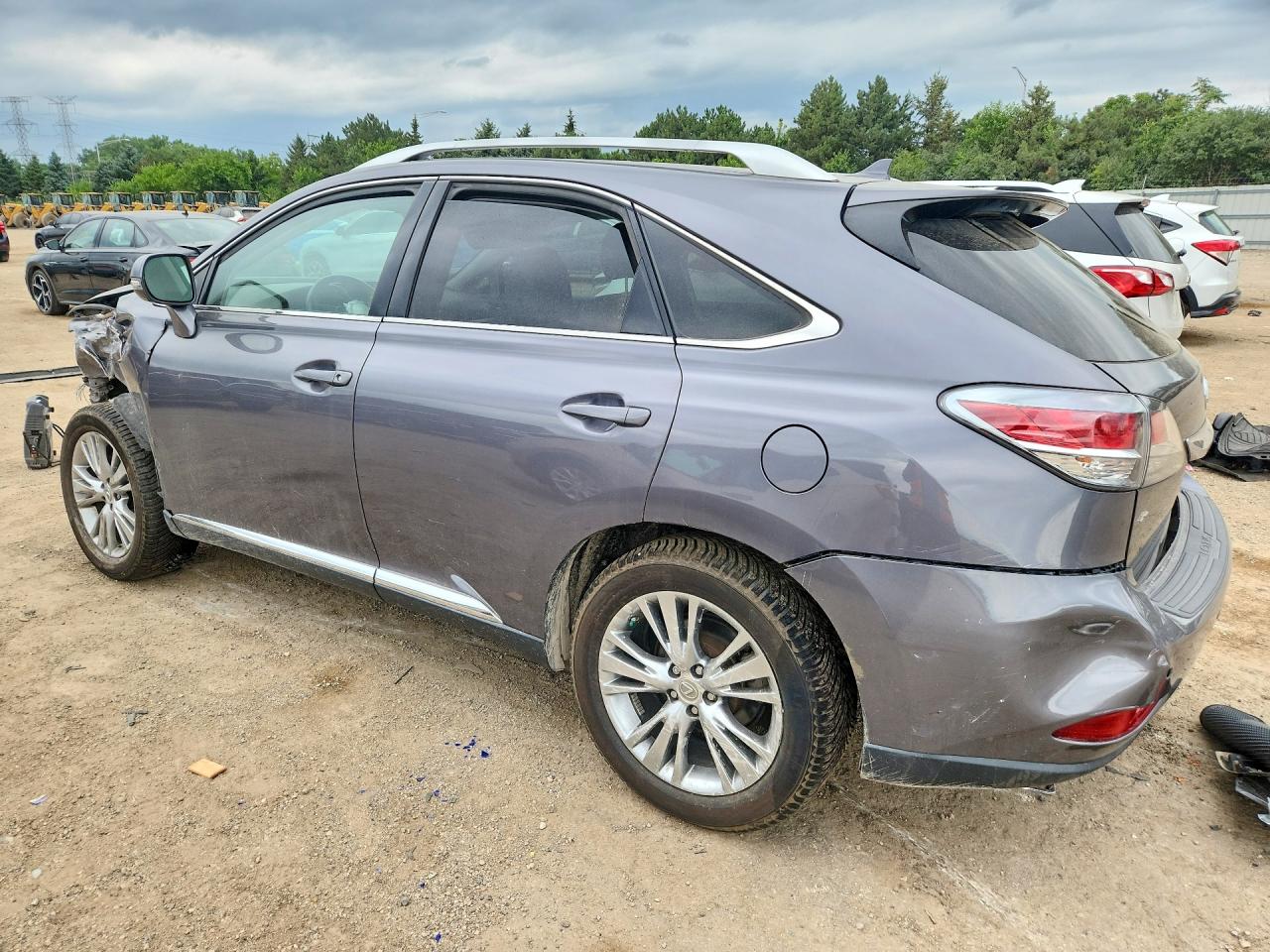 2013 Lexus Rx 350 Base Gray vin: 2T2BK1BA6DC205151