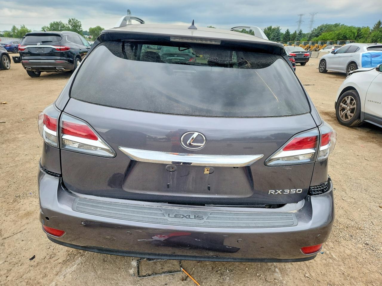 2013 Lexus Rx 350 Base Gray vin: 2T2BK1BA6DC205151