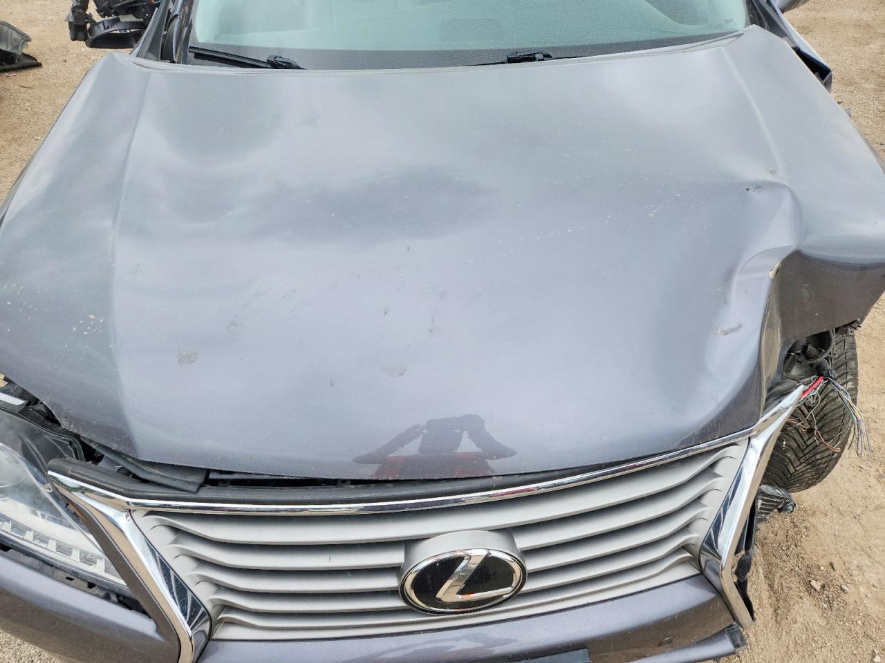 2013 Lexus Rx 350 Base Gray vin: 2T2BK1BA6DC205151