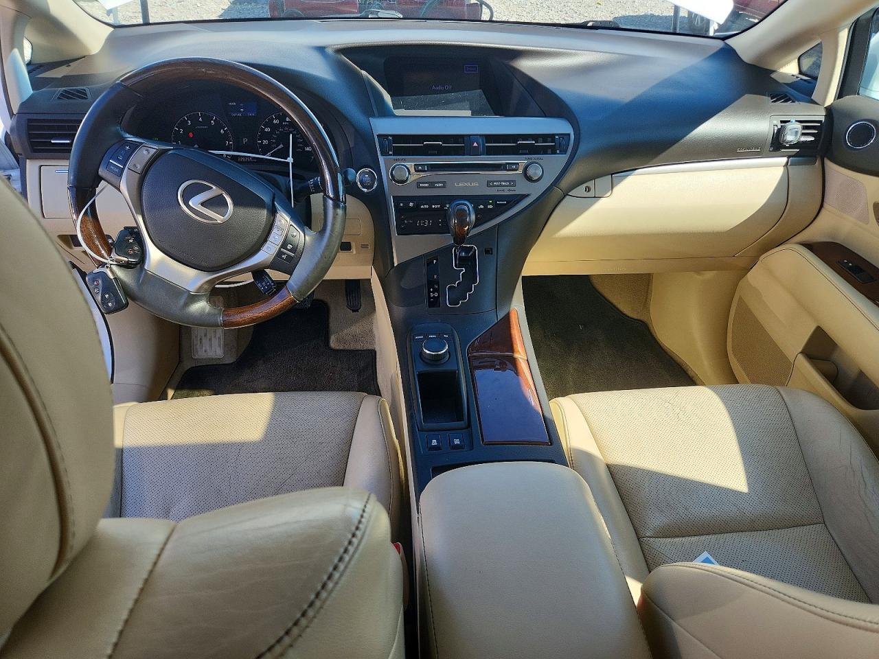 2013 Lexus Rx 350 Base White vin: 2T2BK1BA6DC209541